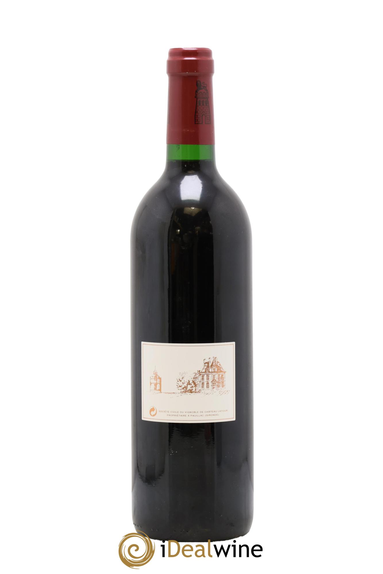 Château Latour 1er Grand Cru Classé 1996 - Lot de 1 bouteille - 1