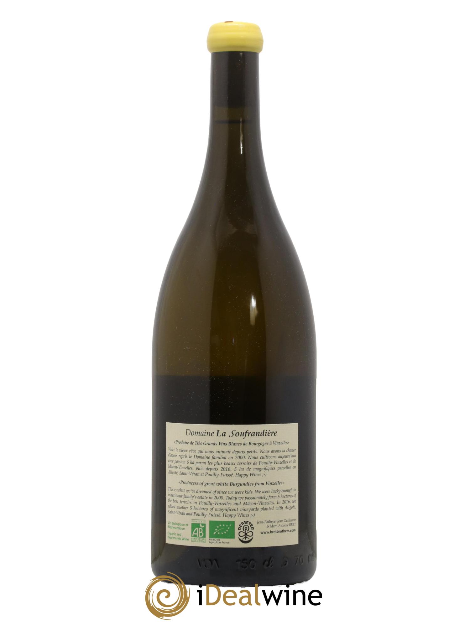 Pouilly-Fuissé En Chatenay Cuvée zen Bret Brothers 2022 - Lot de 1 magnum - 1