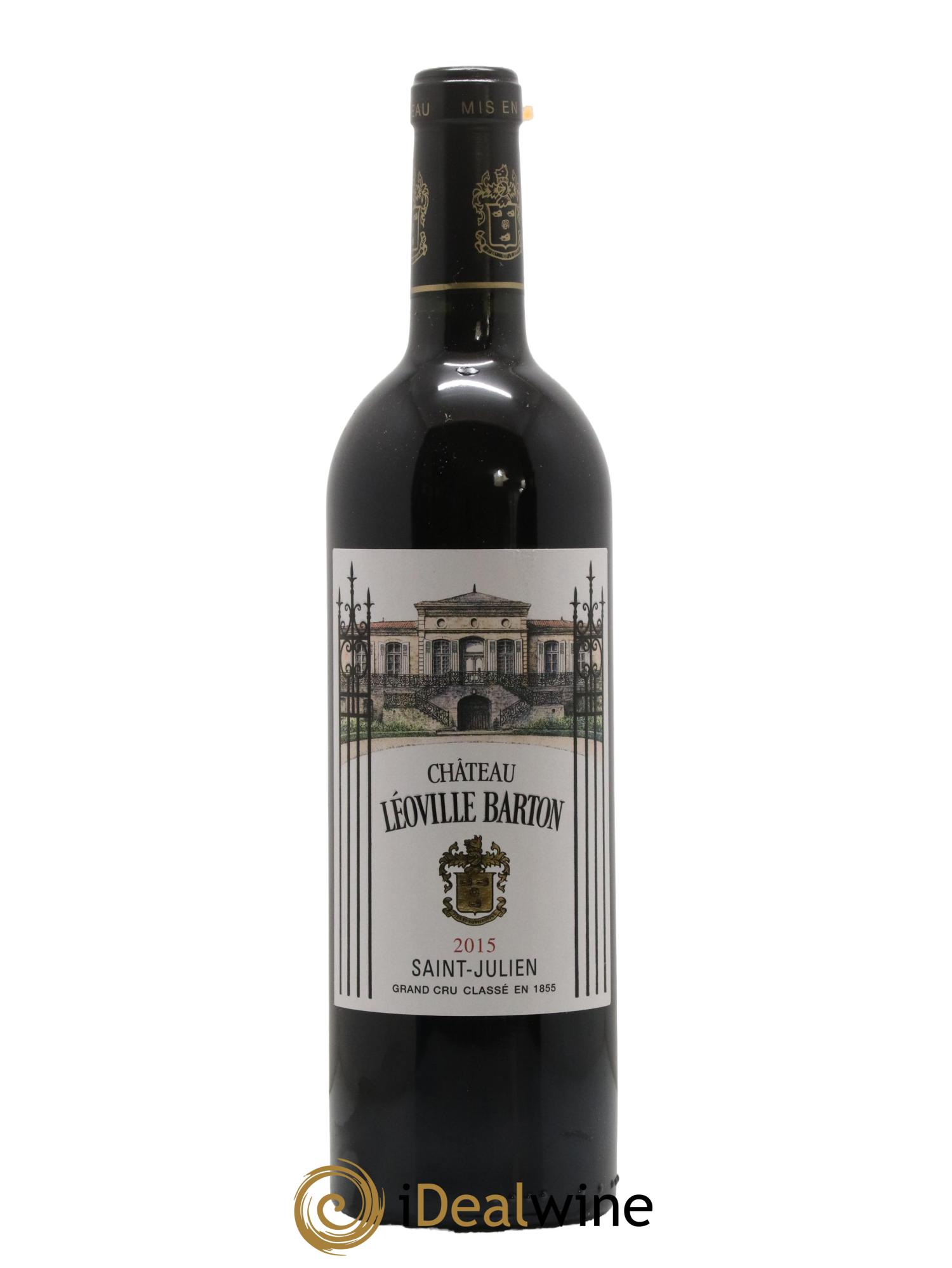 Château Léoville Barton 2ème Grand Cru Classé 2015 - Lot de 1 bouteille - 0