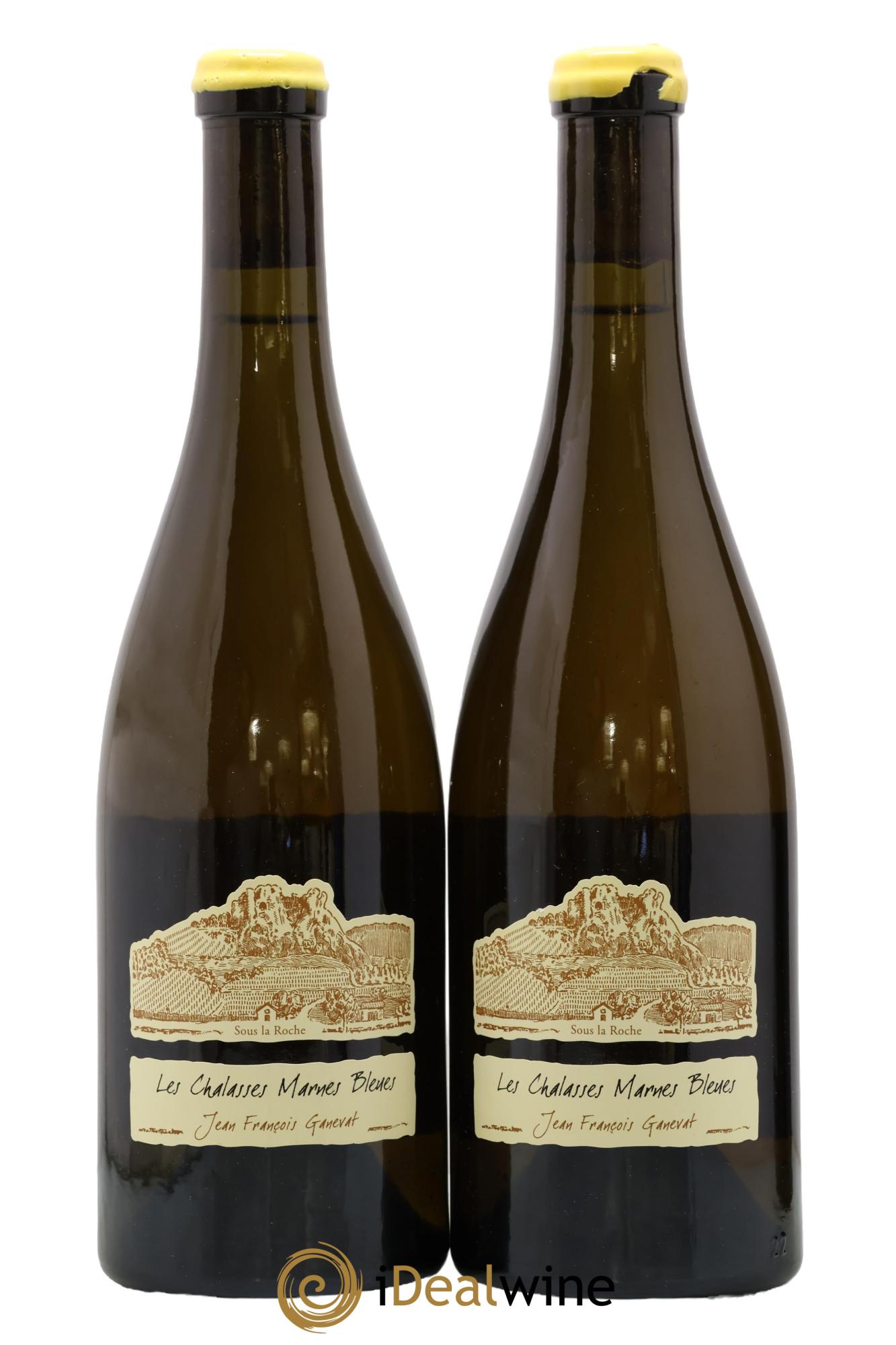 Côtes du Jura Les Chalasses Marnes Bleues Jean-François Ganevat (Domaine) 2016 - Lotto di 2 bottiglie - 0