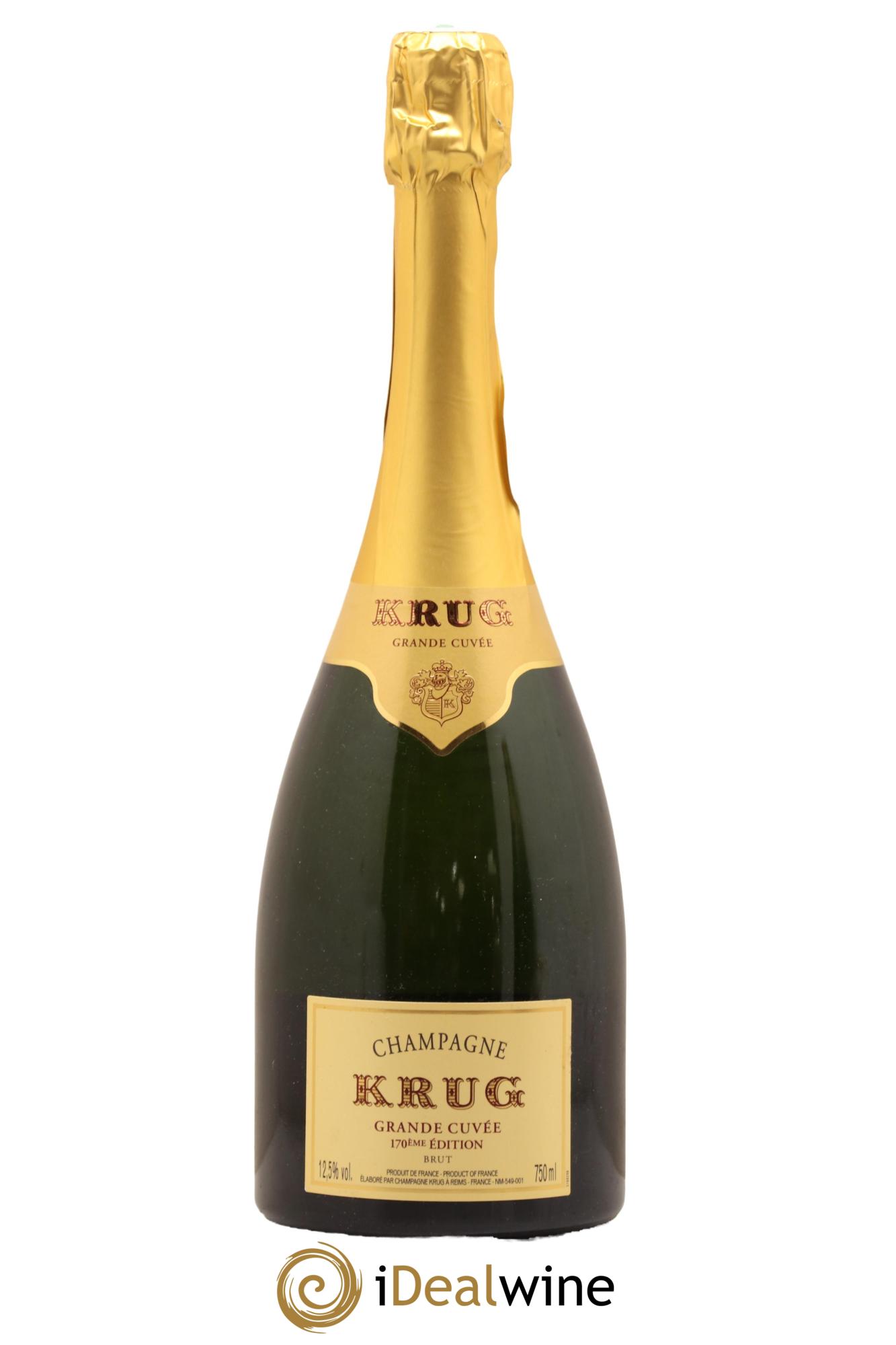 Grande Cuvée - 170ème édition Krug - Lot de 1 bouteille - 0