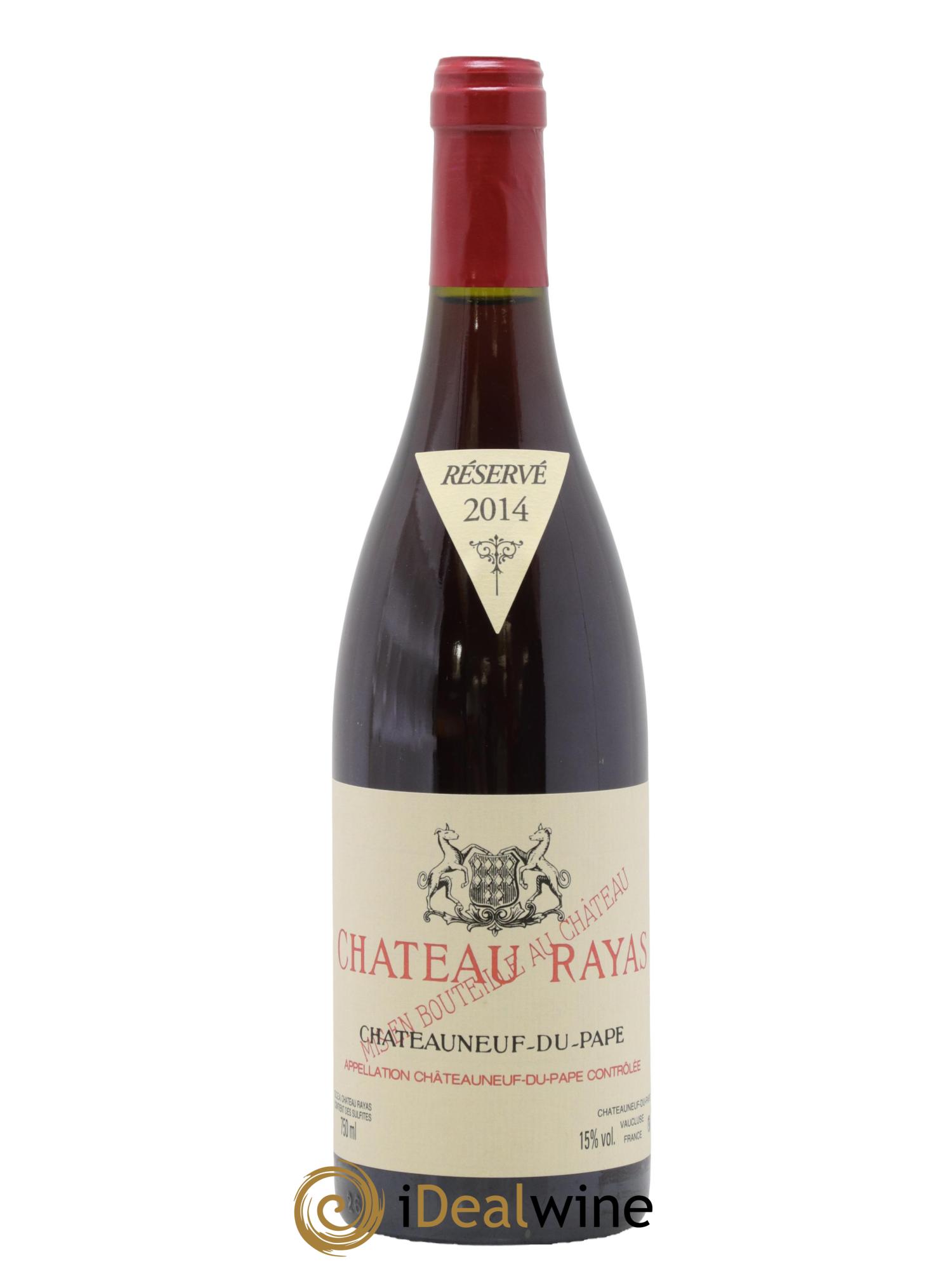 Châteauneuf-du-Pape Château Rayas Emmanuel Reynaud 2014 - Lot de 1 bouteille - 0