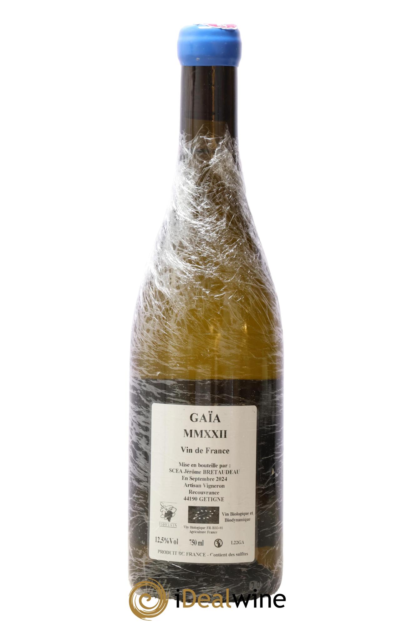 Vin de France Gaïa Jérôme Bretaudeau - Domaine de Bellevue 2022 - Lotto di 1 bottiglia - 1