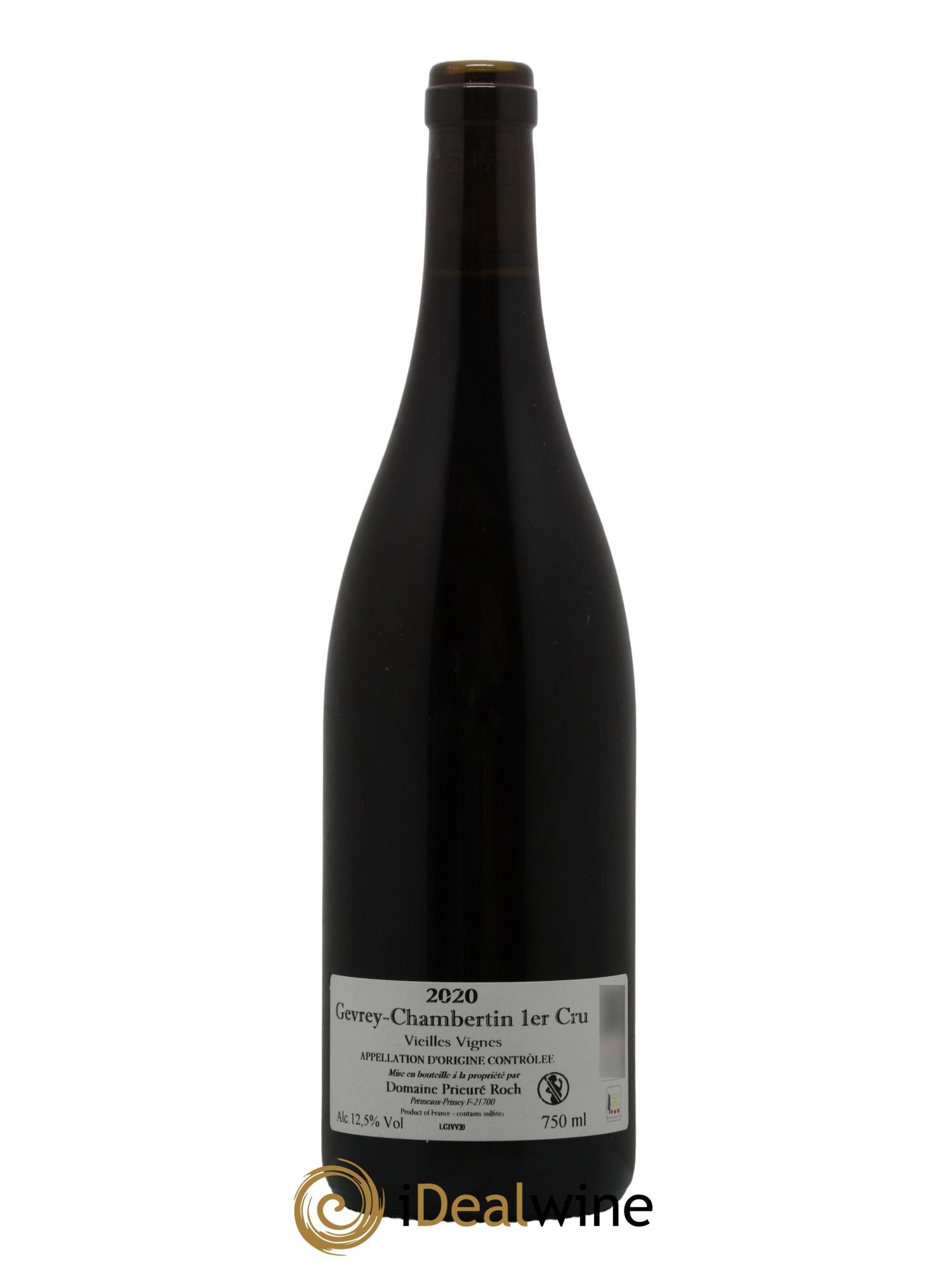 Gevrey-Chambertin 1er Cru Vieilles Vignes Prieuré Roch 2020 - Lot de 1 bouteille - 1
