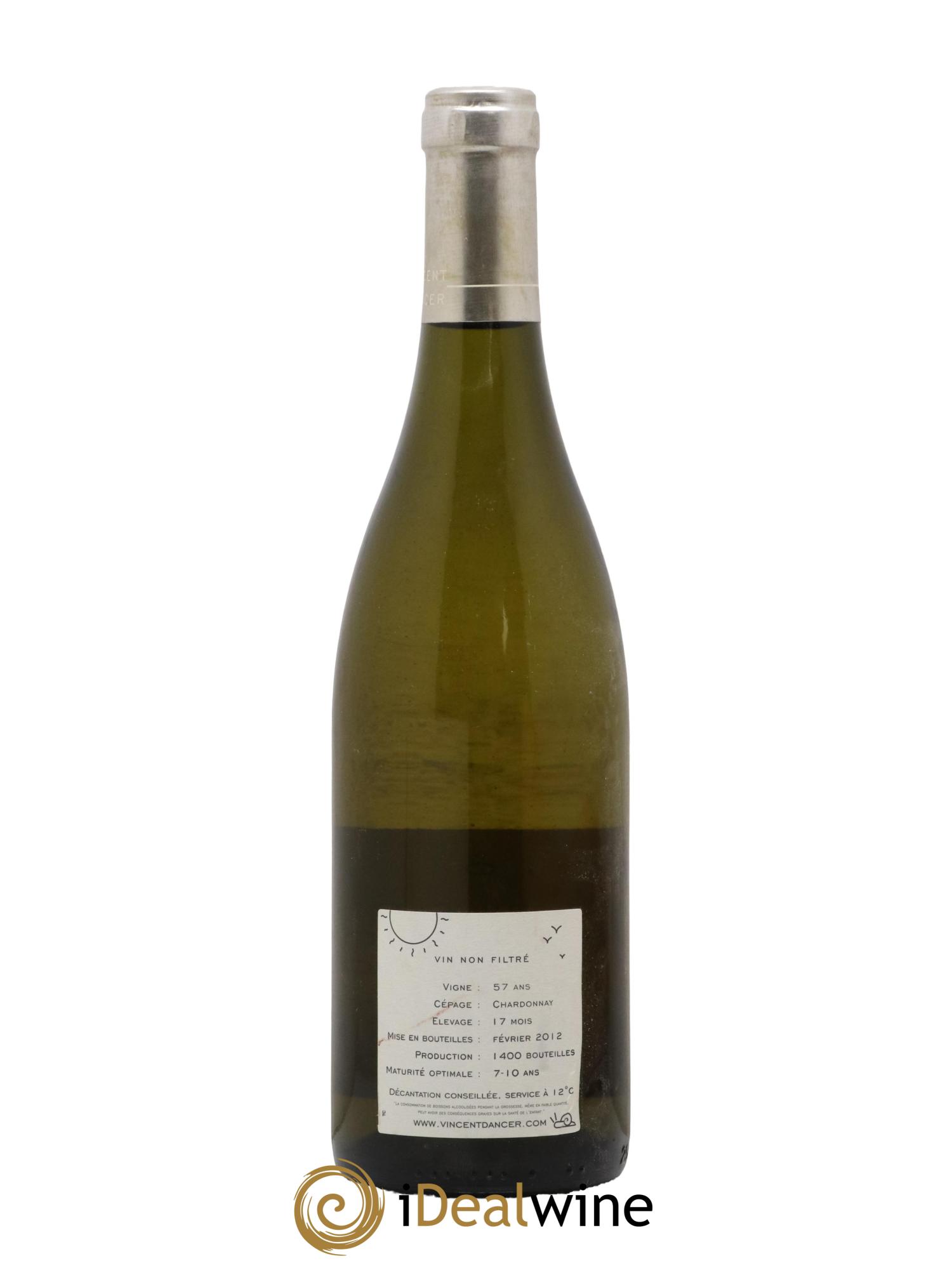 Chassagne-Montrachet 1er Cru (Morgeot) Tête du Clos Vincent Dancer 2010 - Lot de 1 bouteille - 1