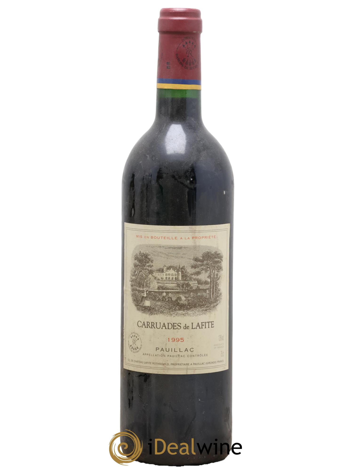 Carruades de Lafite Rothschild Second Vin 1995 - Lot de 1 bouteille - 0