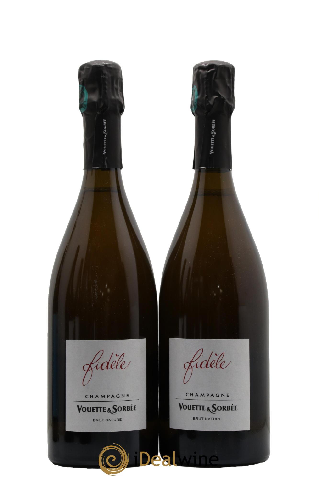 Fidèle Blanc de Noirs Vouette et Sorbée 2018 - Lot de 2 bouteilles - 0