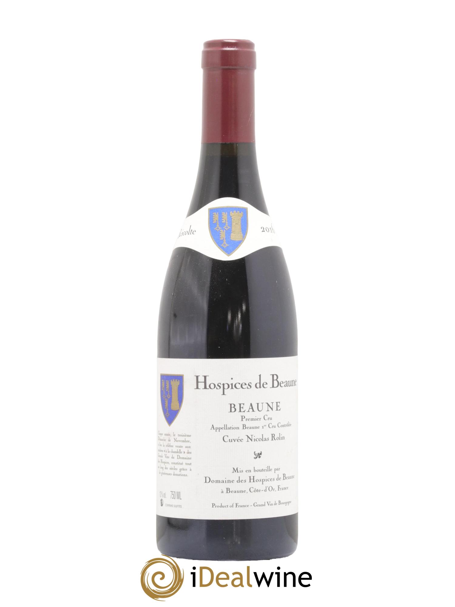 Beaune 1er Cru Cuvee Nicolas Rolin Hospices de Beaune 2016 - Posten von 1 Flasche - 0