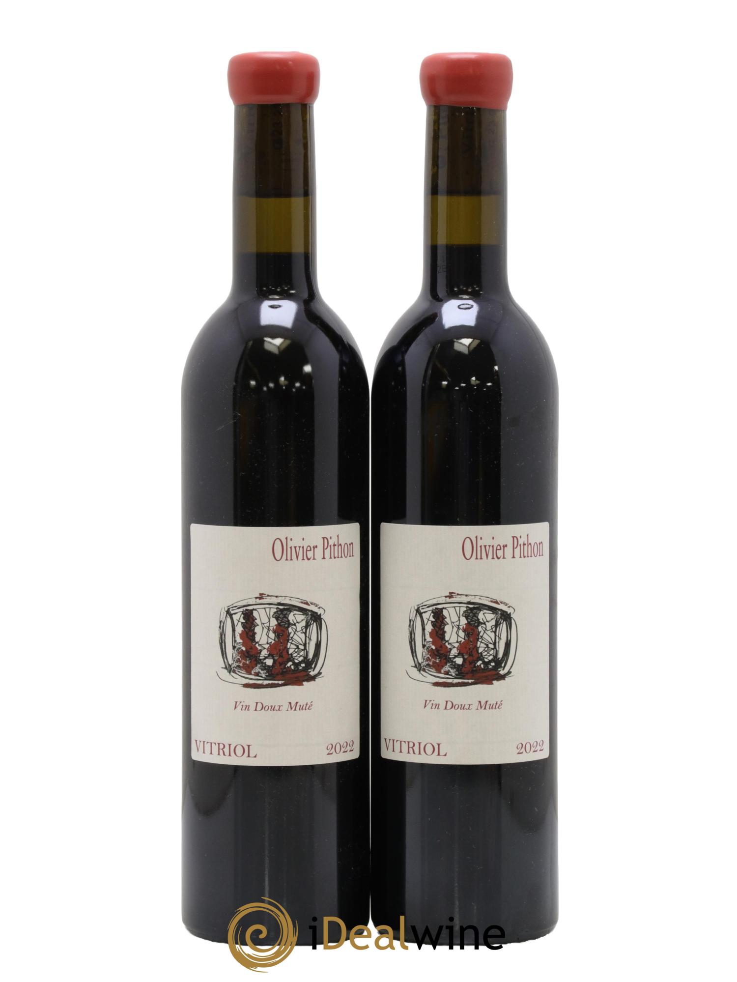 Vin Doux Naturel Olivier Pithon Vitriol 2022 - Lot de 2 format 50cls - 0
