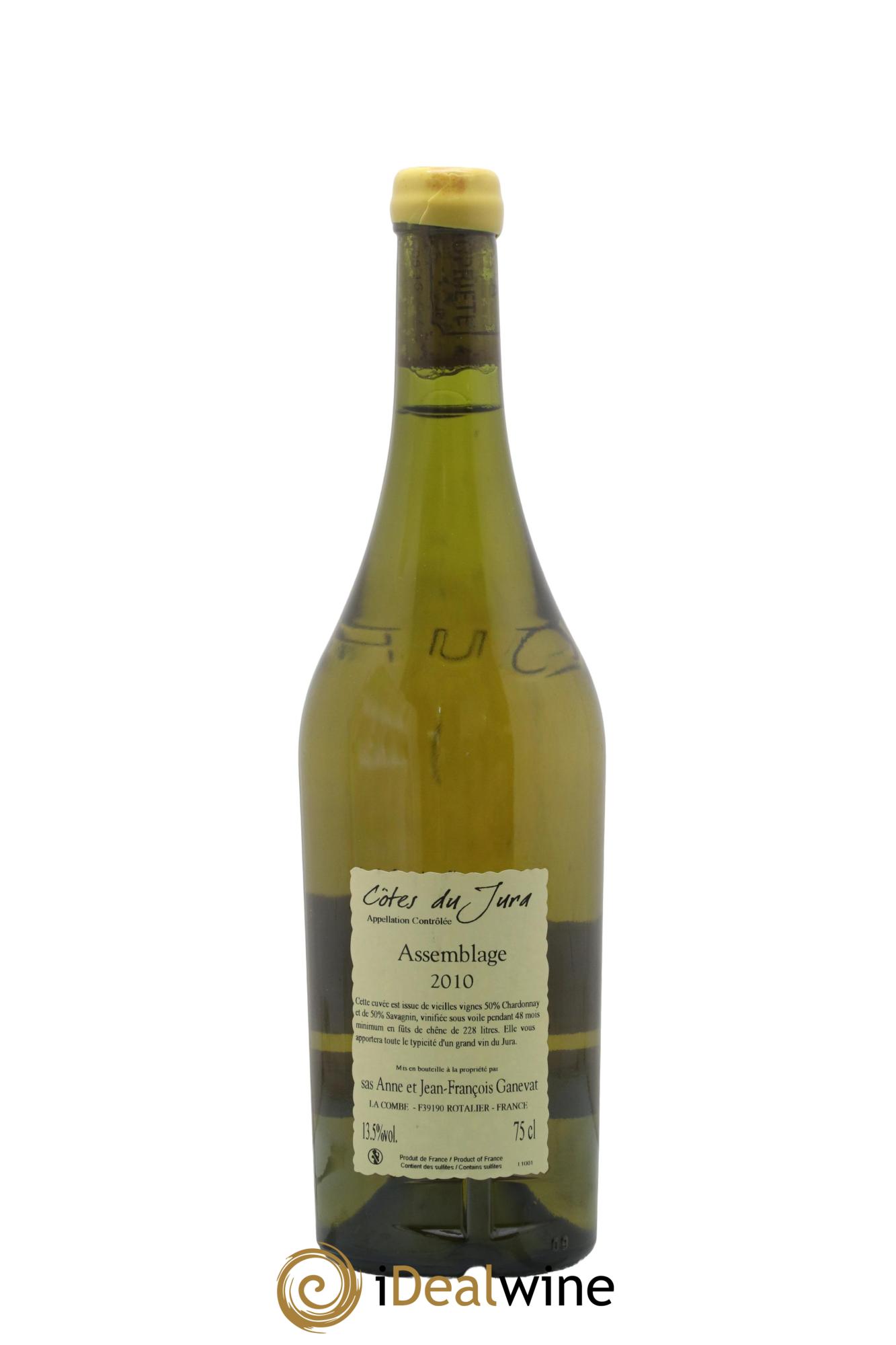 Côtes du Jura Cuvée de Garde Jean-François Ganevat (Domaine) 2010 - Lot of 1 bottle - 1