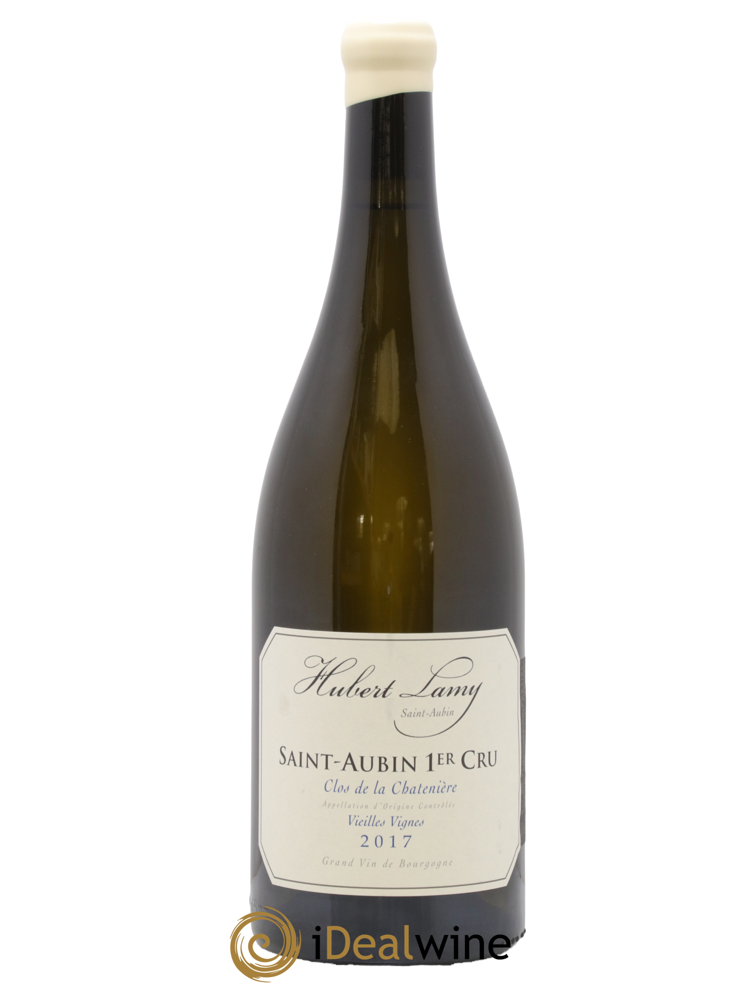 Saint-Aubin 1er Cru Clos de la Chatenière Vieilles Vignes Hubert Lamy 2017 - Lot de 1 bouteille - 0