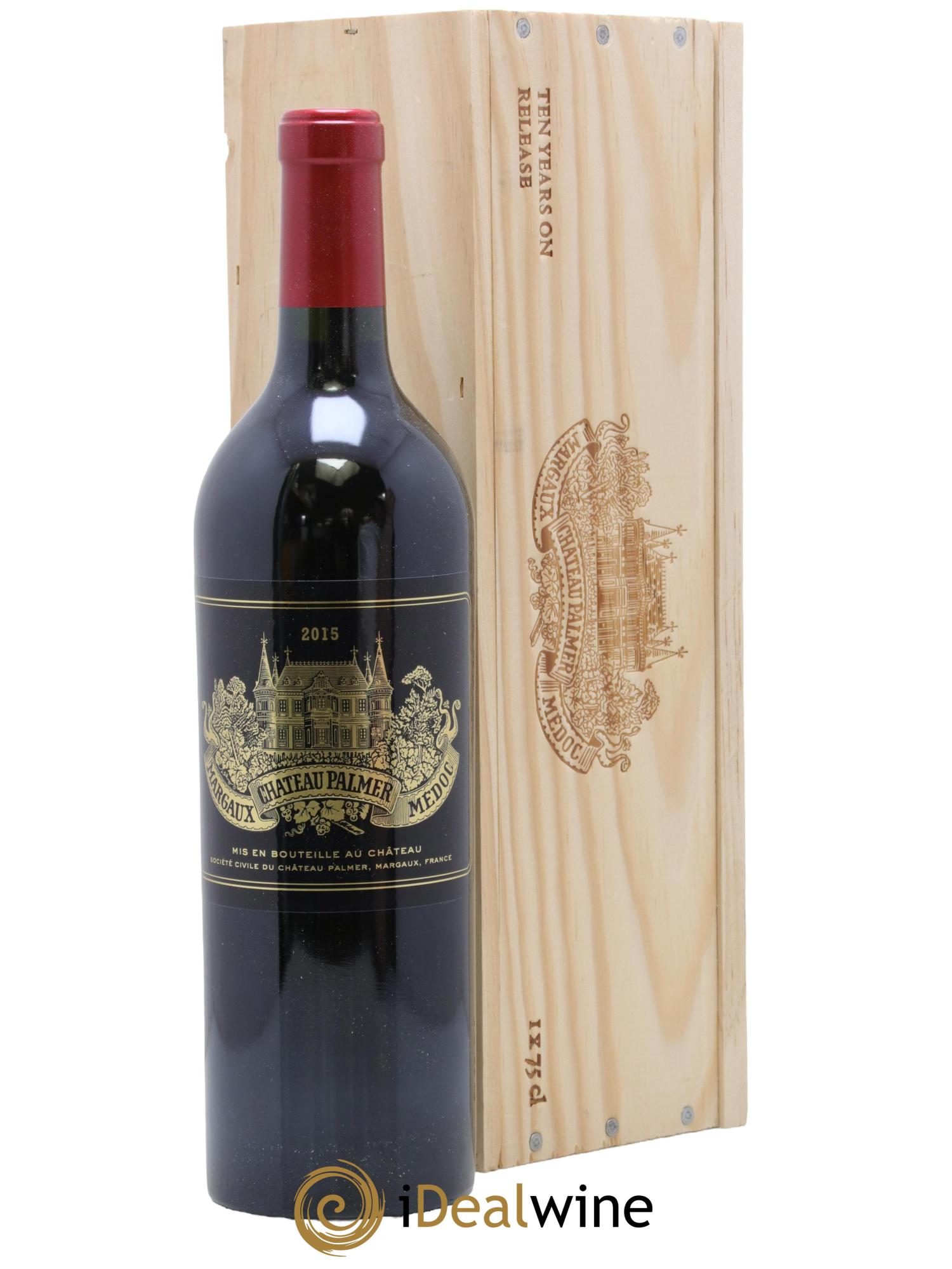 Château Palmer 3ème Grand Cru Classé 2015 - Posten von 1 Flasche - 0