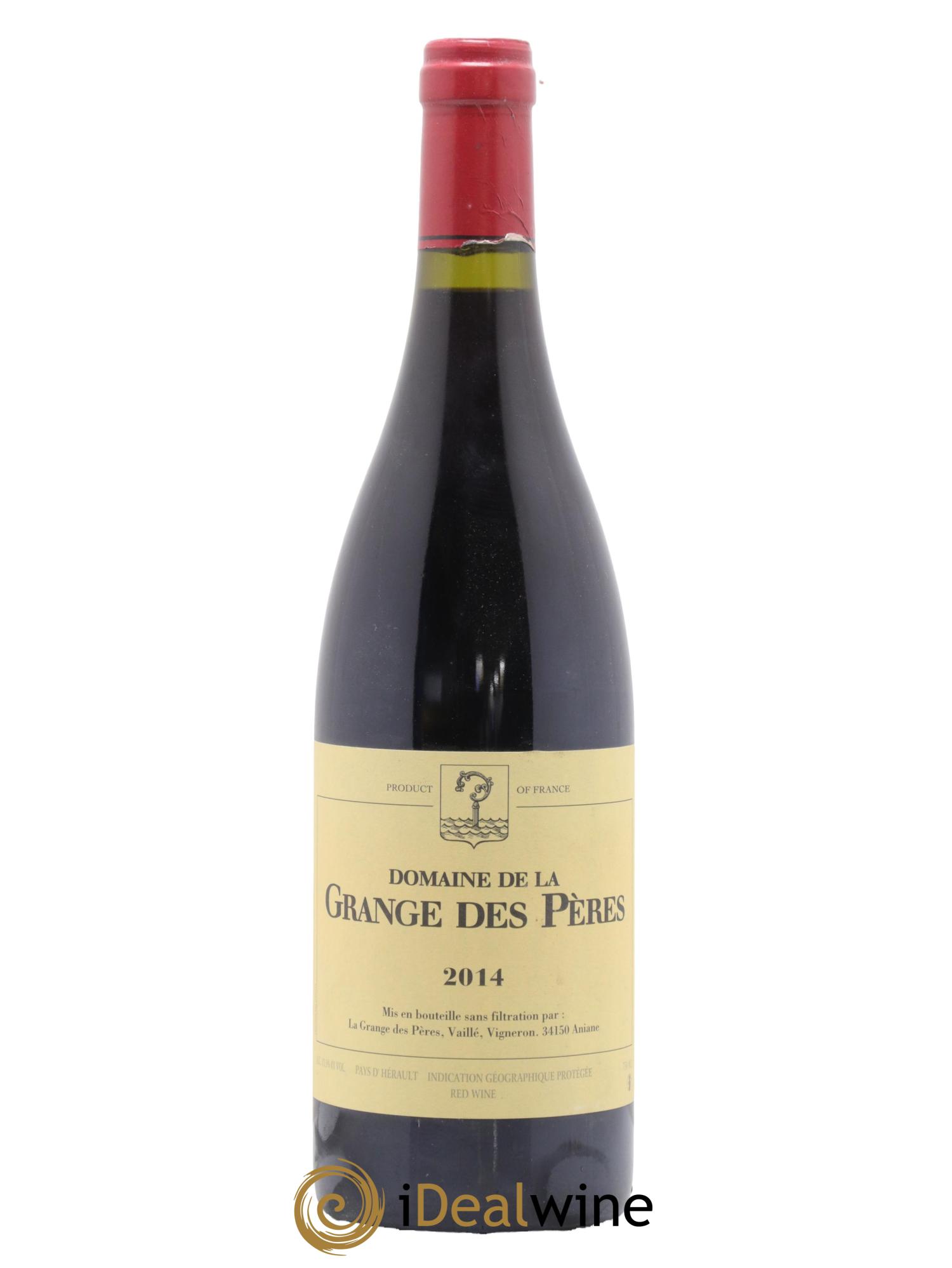 Pays d'Hérault Grange des Pères Laurent Vaillé 2014 - Lot de 1 bouteille - 0