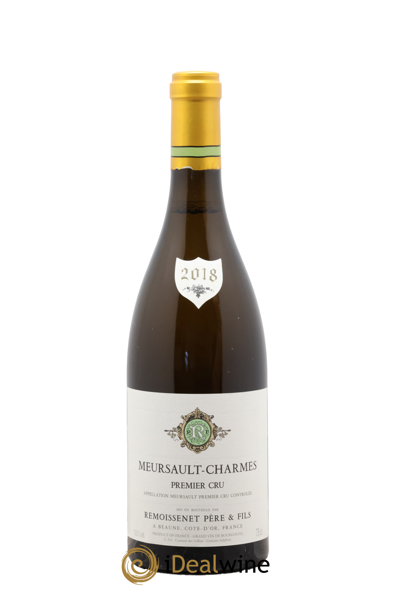 Meursault 1er Cru Charmes Remoissenet Père et Fils 2018 - Lot de 1 bouteille - 0