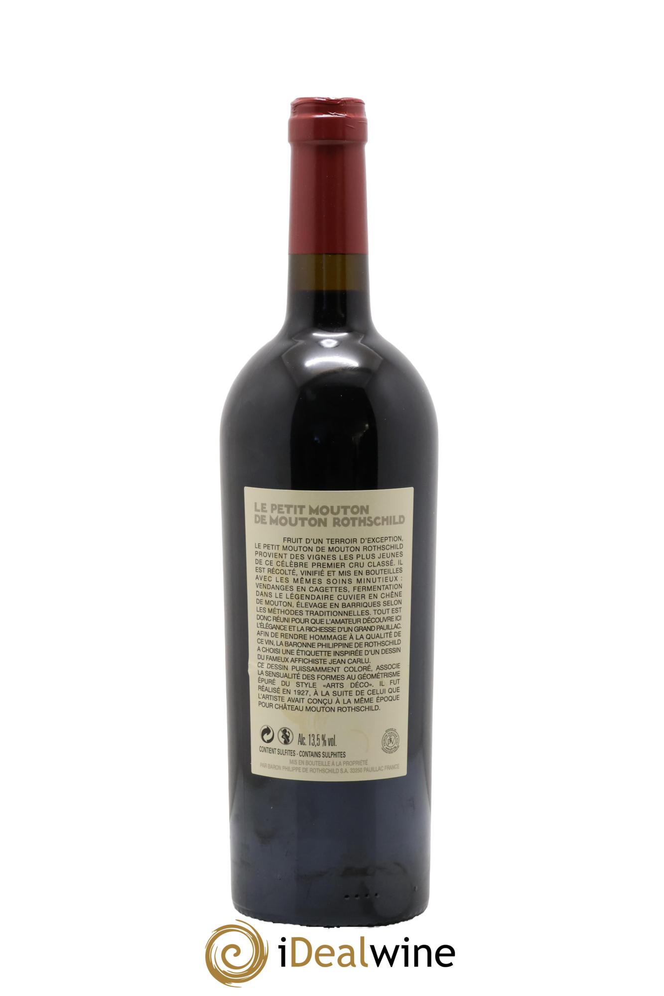 Petit Mouton Second Vin 2015 - Lot de 1 bouteille - 1