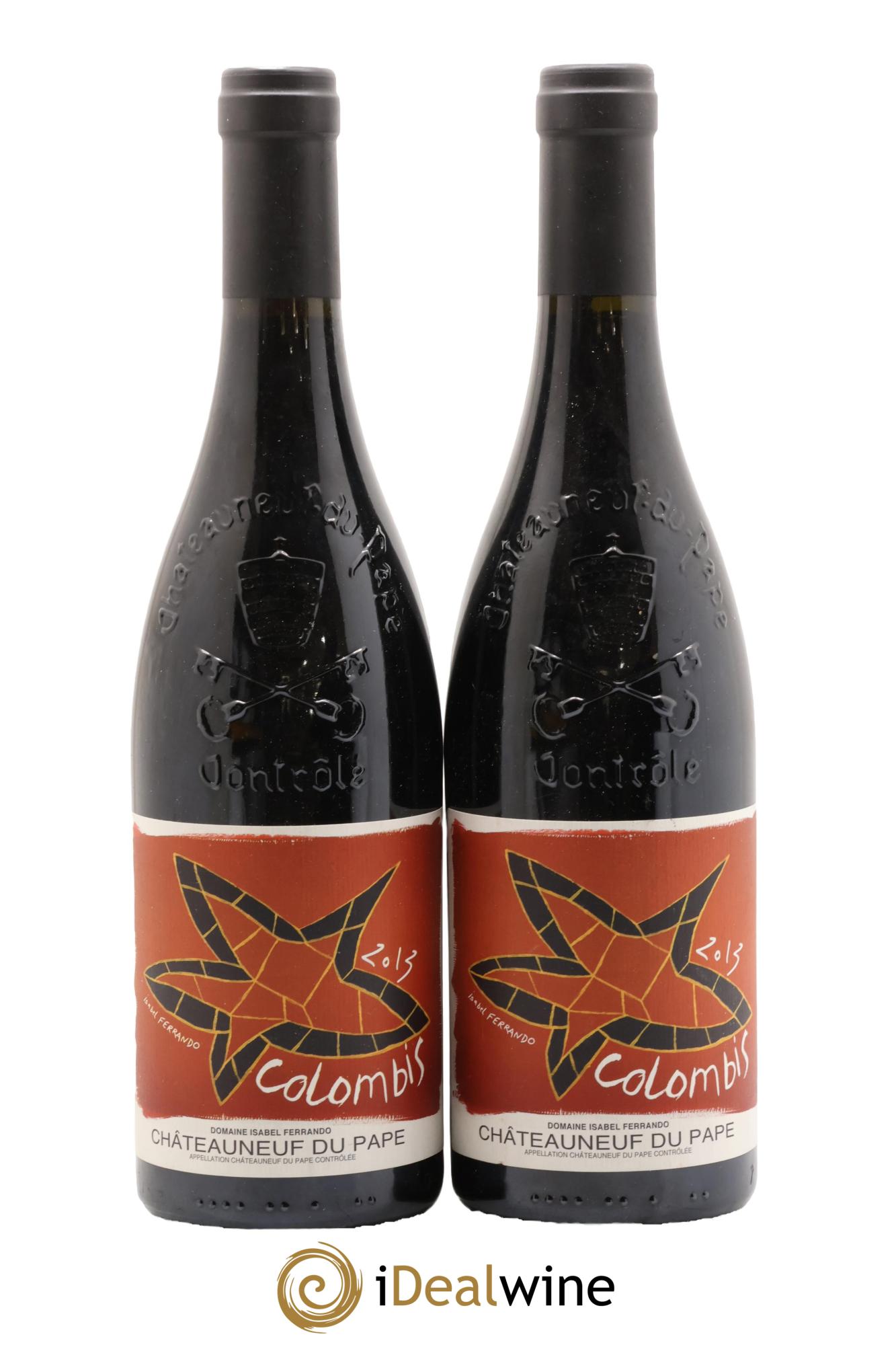 Châteauneuf-du-Pape Colombis Domaine Saint-Préfert 2013 - Lot de 2 bouteilles - 0