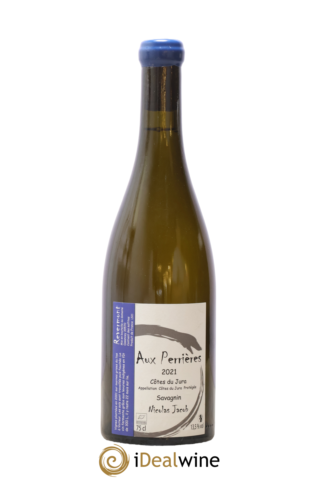 Côtes du Jura Savagnin Aux Perrières Nicolas Jacob 2021 - Lot of 1 bottle - 0