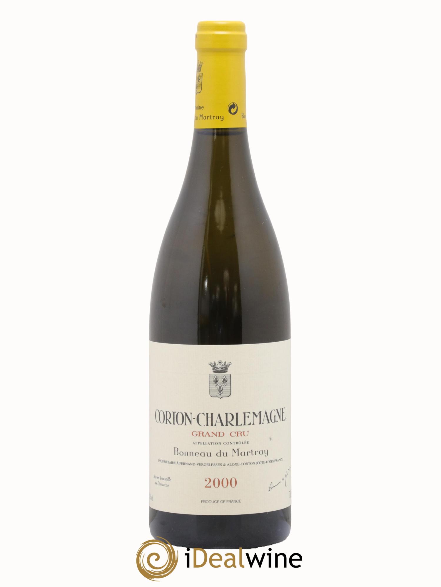 Corton-Charlemagne Grand Cru Bonneau du Martray (Domaine) 2000 - Posten von 1 Flasche - 0