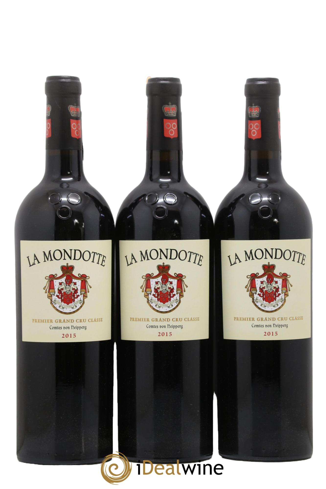La Mondotte 1er Grand Cru Classé B depuis 2012  2015 - Lot of 6 bottles - 1