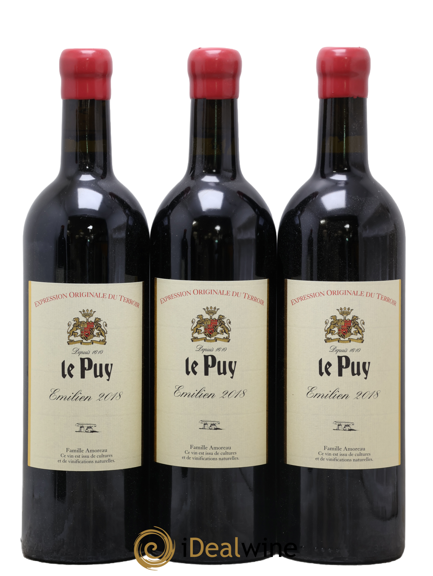 Le Puy - Cuvée Emilien 2018 - Lot de 3 bouteilles - 0