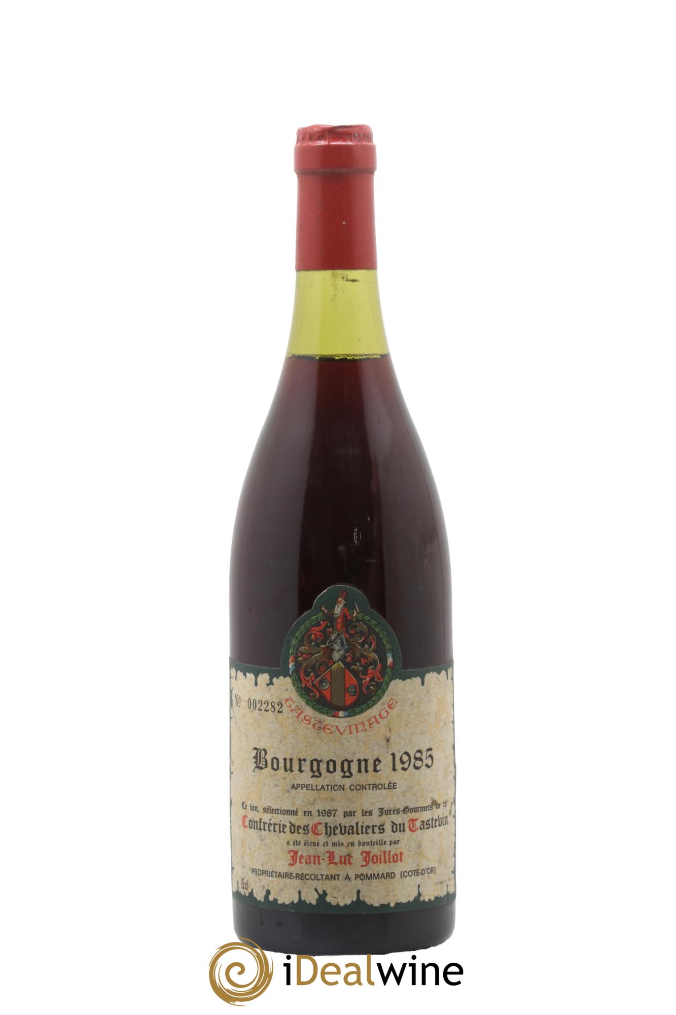 Bourgogne Confrérie des Chevaliers du Tastevin par Jean-Luc Joillot 1985 - Lot de 1 bouteille - 0