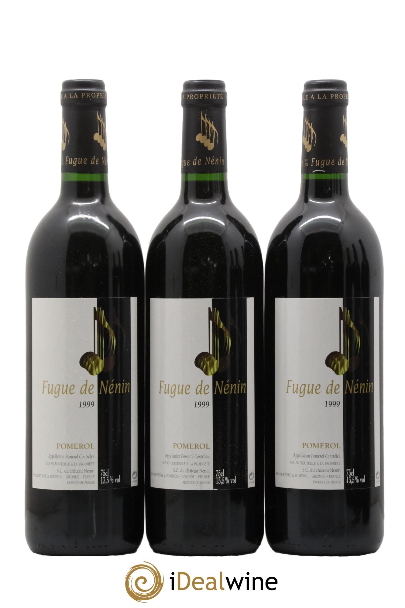 Fugue de Nenin 1999 - Lot de 6 bouteilles - 1