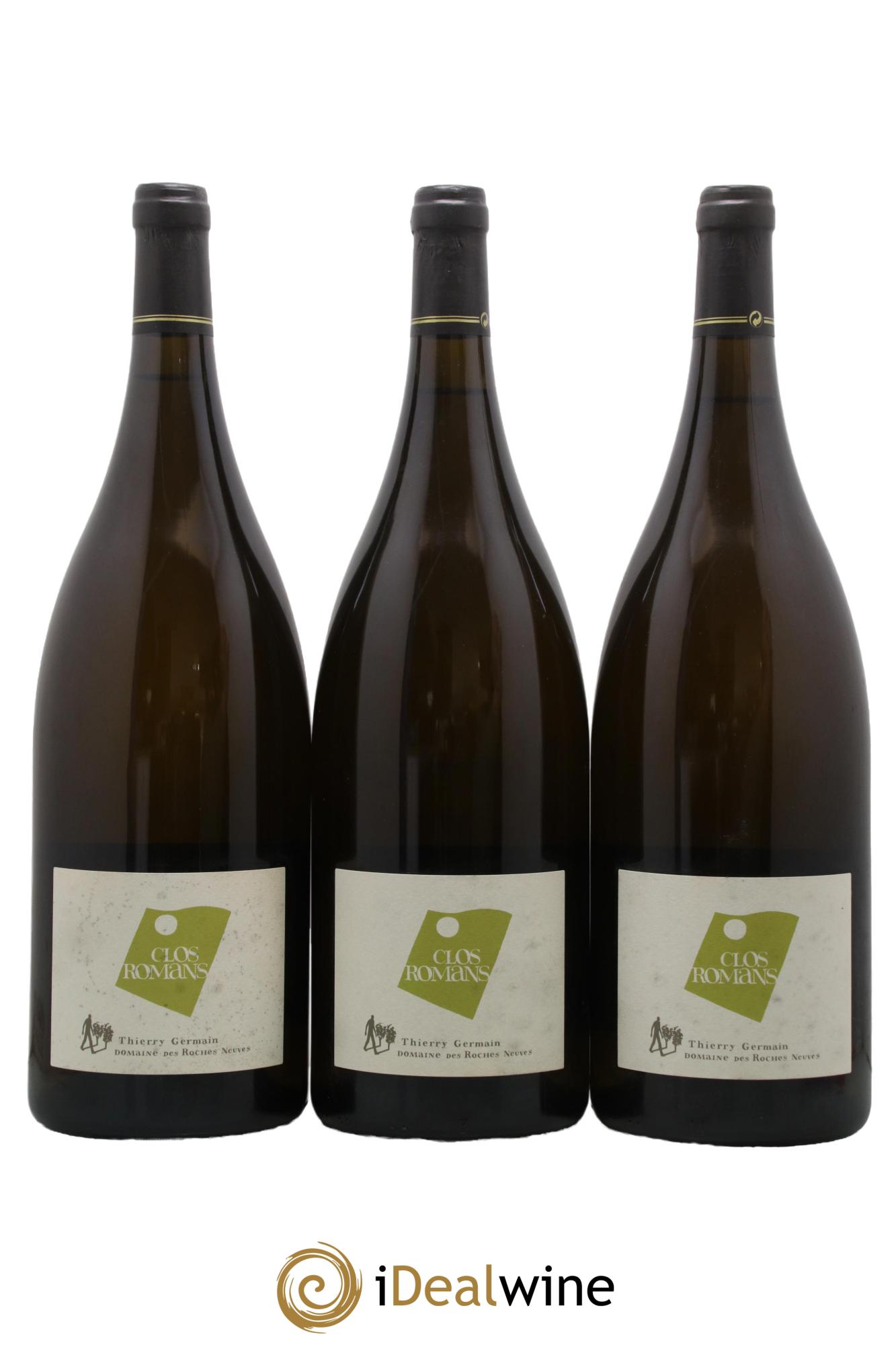 Saumur Clos Romans Domaine des Roches Neuves - Thierry Germain 2017 - Lot de 3 magnums - 0