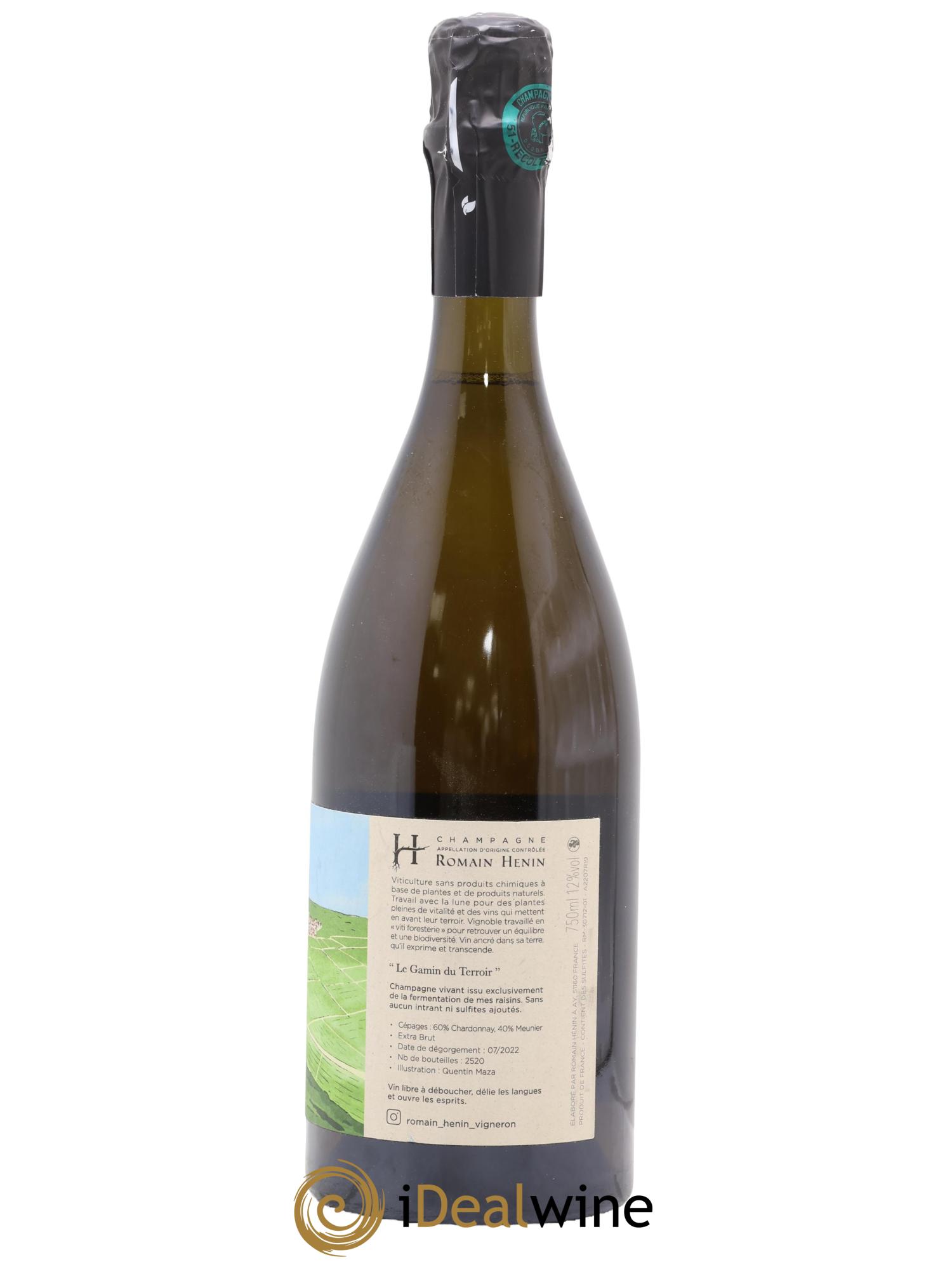 Gamin du Terroir Romain Henin - Lot de 1 bouteille - 1