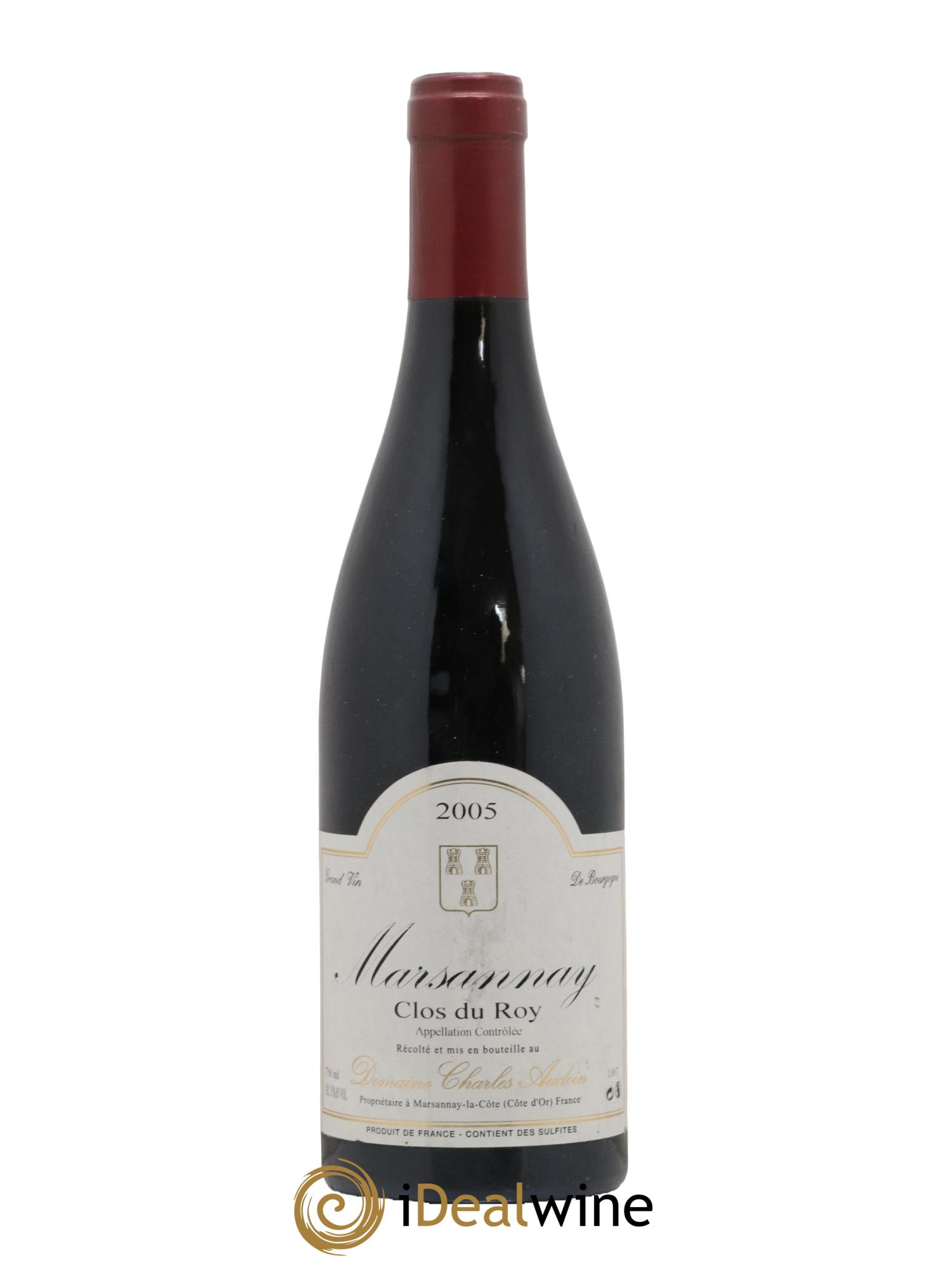 Marsannay Clos Du Roi Charles Haudoin 2005 - Lot de 1 bouteille - 0