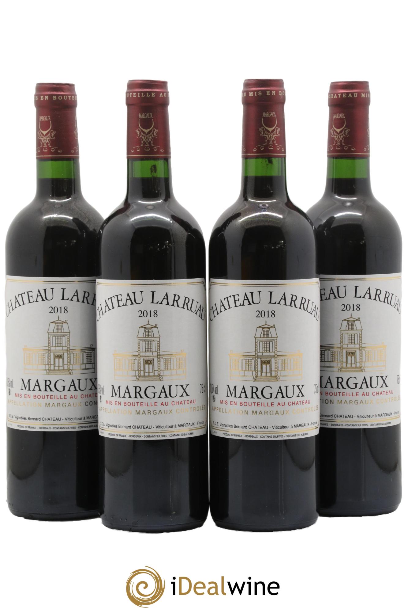 Château Larruau 2018 - Lot of 4 bottles - 0