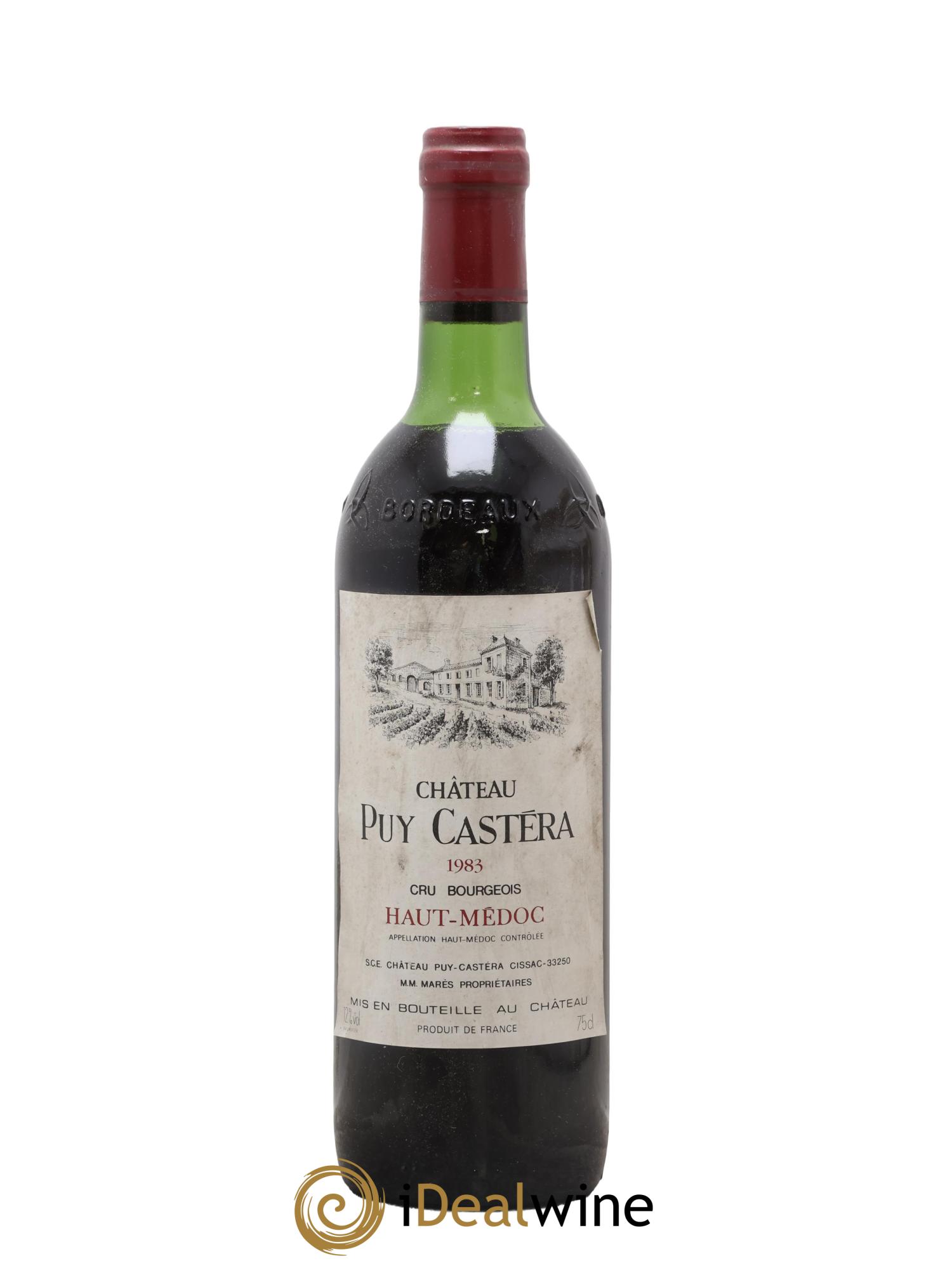 Château Puy Castera Cru Bourgeois 1983 - Lot of 1 bottle - 0