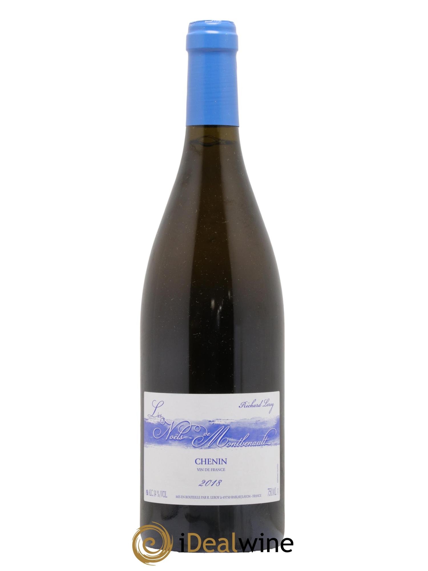 Vin de France Les Noëls de Montbenault Richard Leroy 2018 - Lot de 1 bouteille - 0