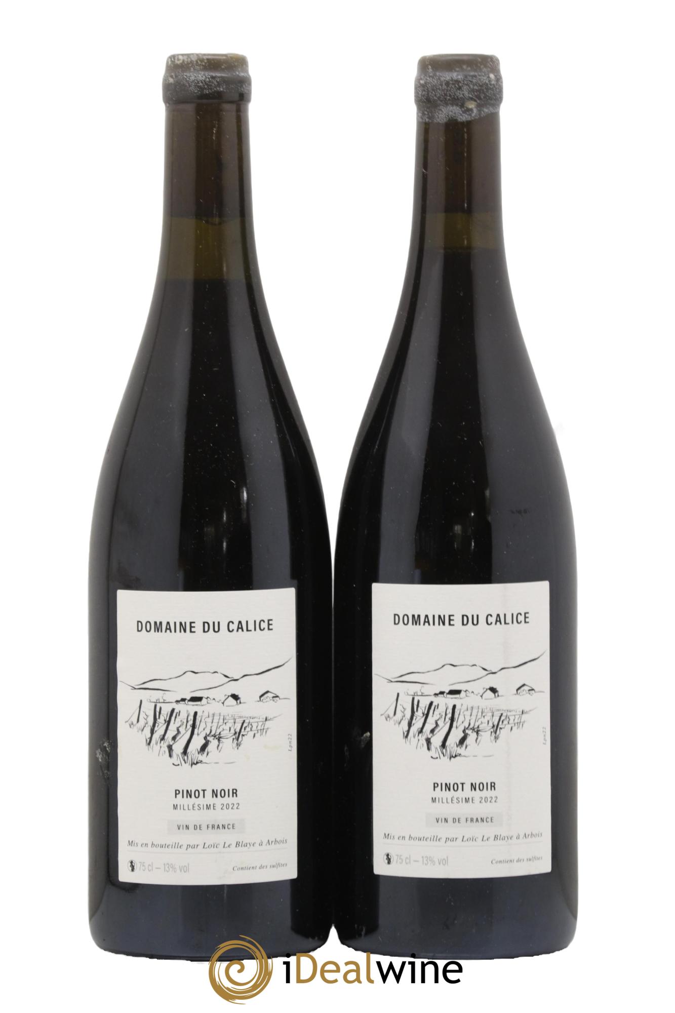 Vin de France Pinot Noir Domaine Du Calice 2022 - Lot de 2 bouteilles - 0