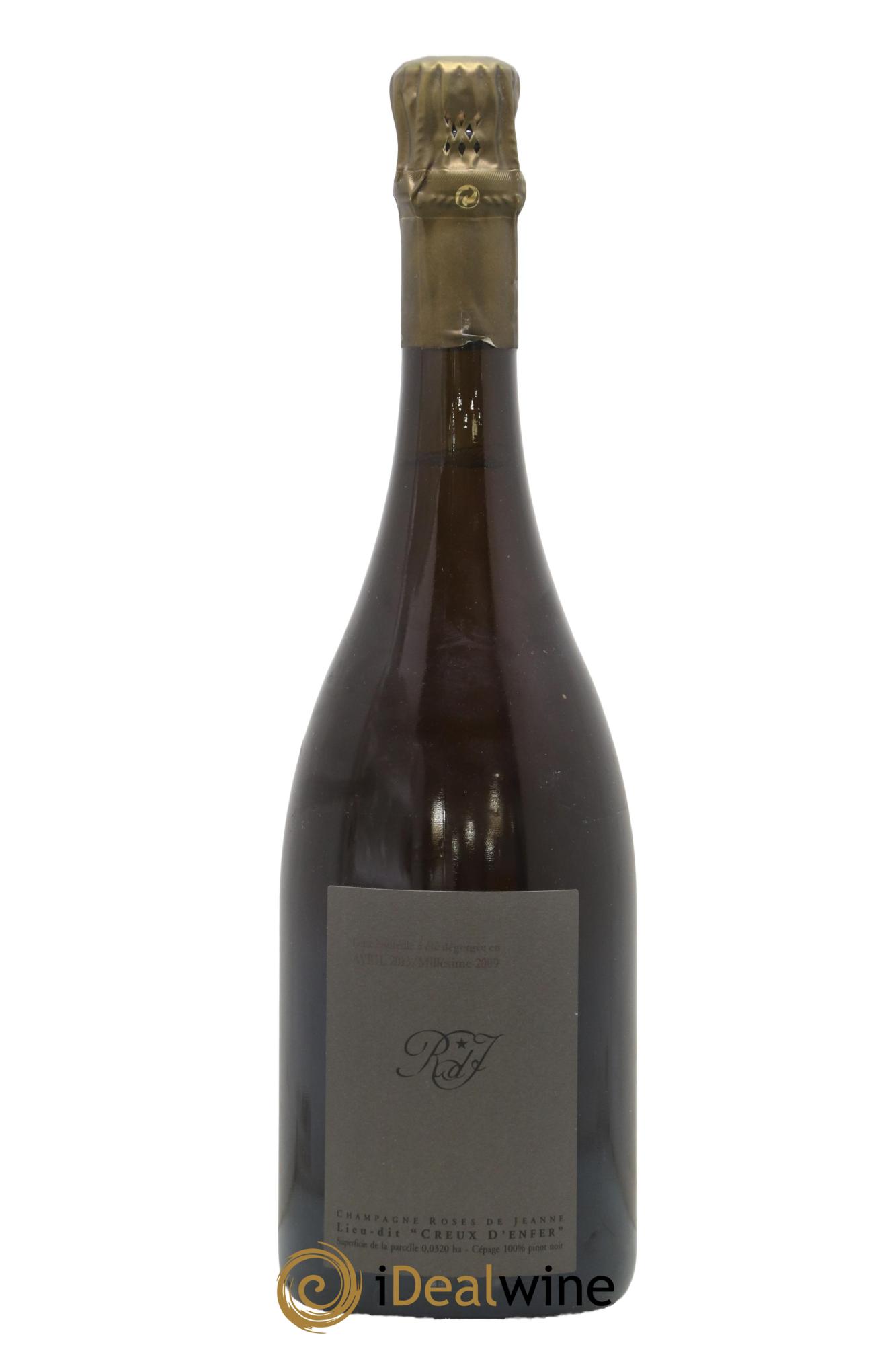 Roses de Jeanne Le Creux d'Enfer Cédric Bouchard 2009 - Lot de 1 bouteille - 0