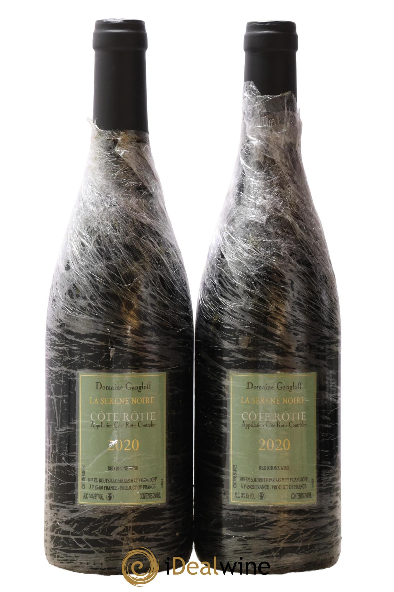 Côte-Rôtie La Sereine Noire Gangloff (Domaine) 2020 - Lot of 2 bottles - 1