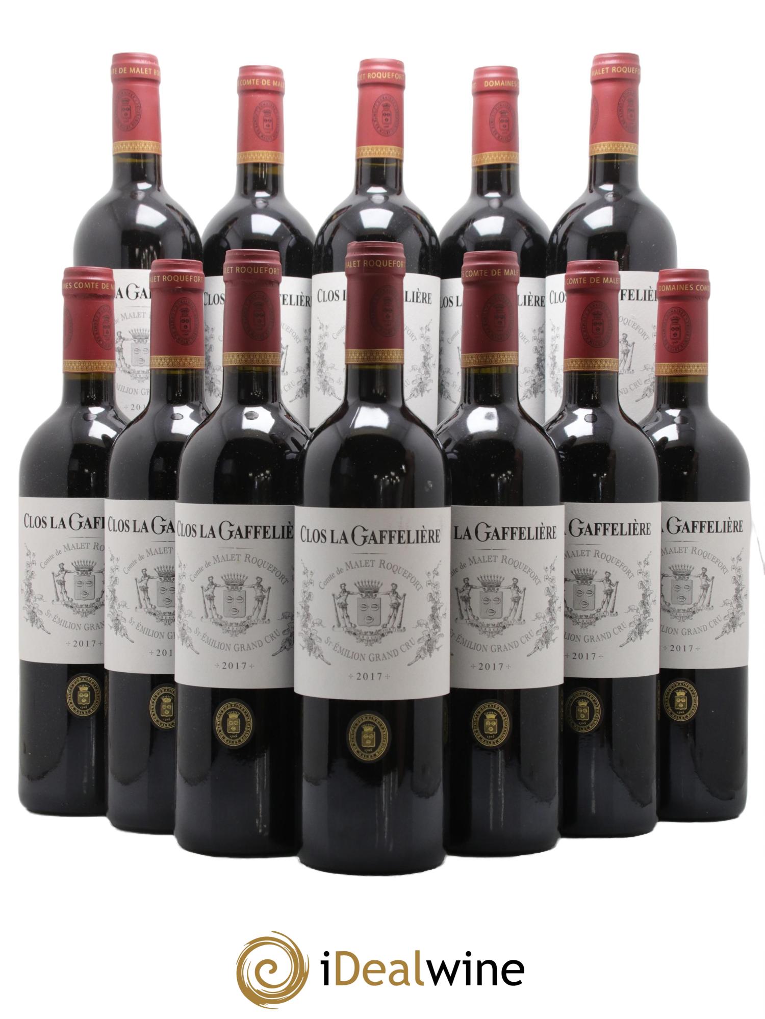 Clos la Gaffelière 2017 - Lot de 12 bouteilles - 0