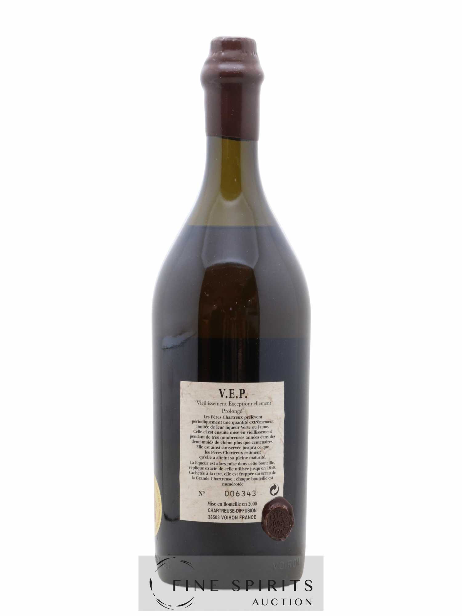 Chartreuse Of. Verte V.E.P. Mise 2000 - Posten von 1 Flasche - 1