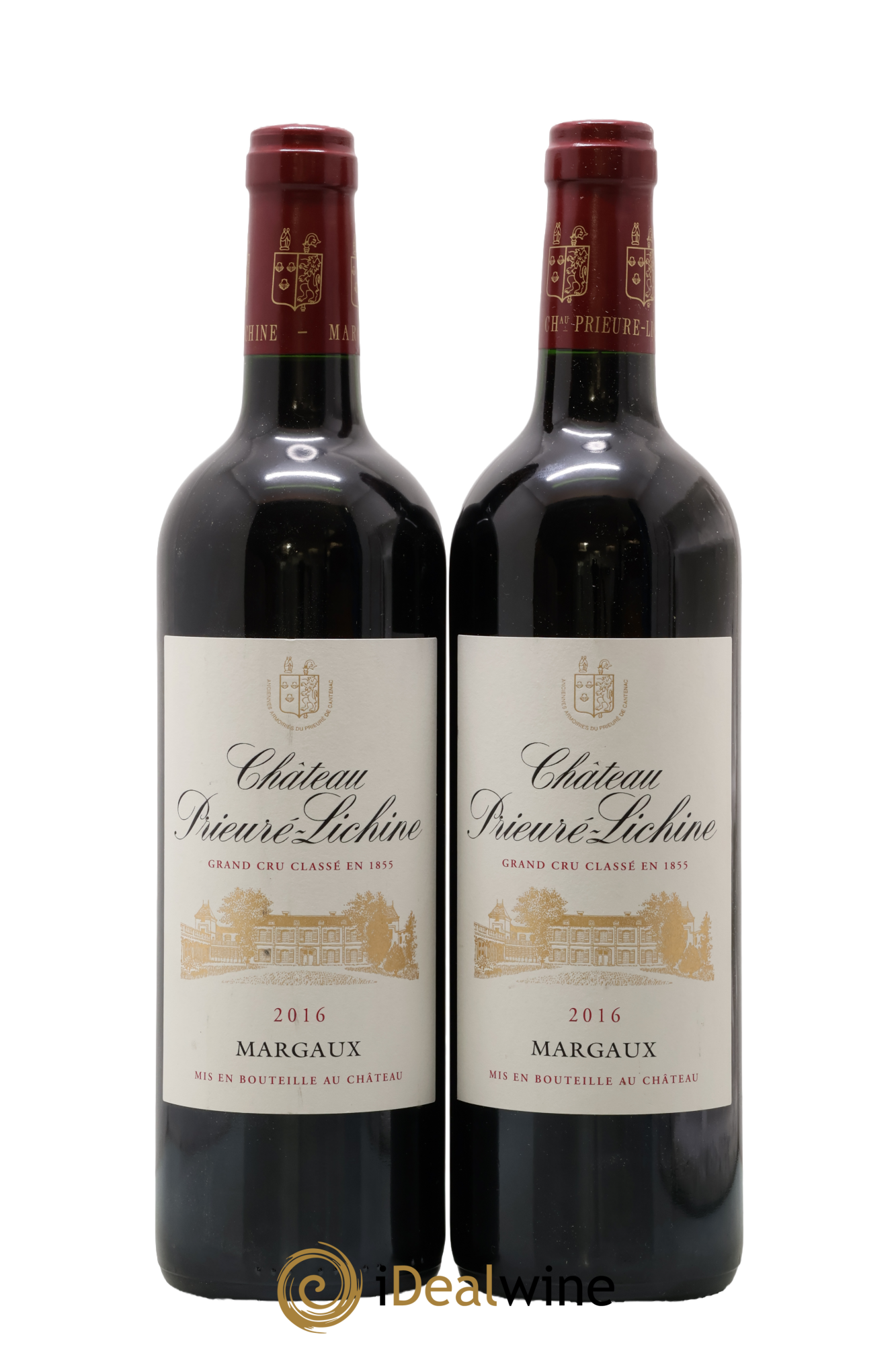 Château Prieuré Lichine 4ème Grand Cru Classé 2016 - Lot of 2 bottles - 0
