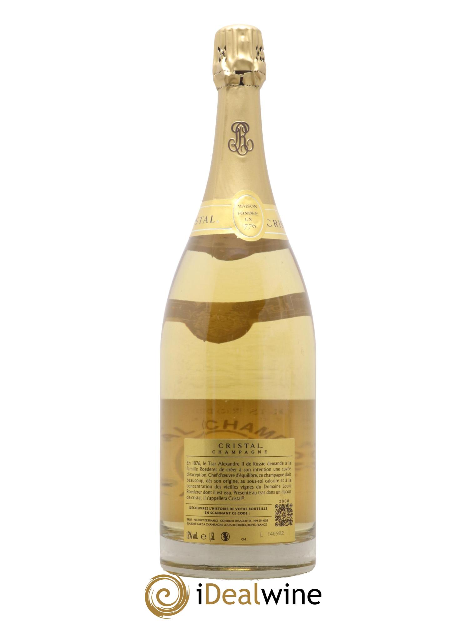 Cristal Louis Roederer 2008 - Lotto di 1 magnum - 1