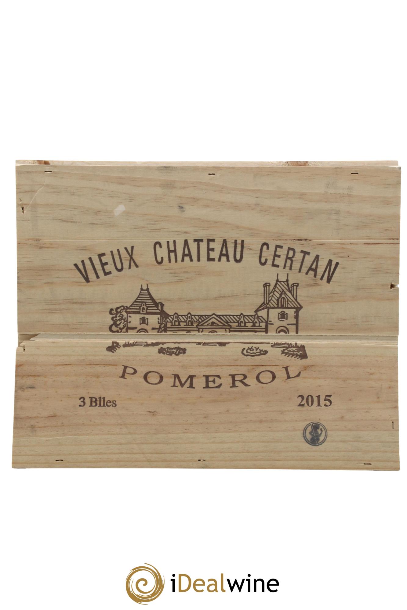 Vieux Château Certan 2015 - Lot of 3 bottles - 2