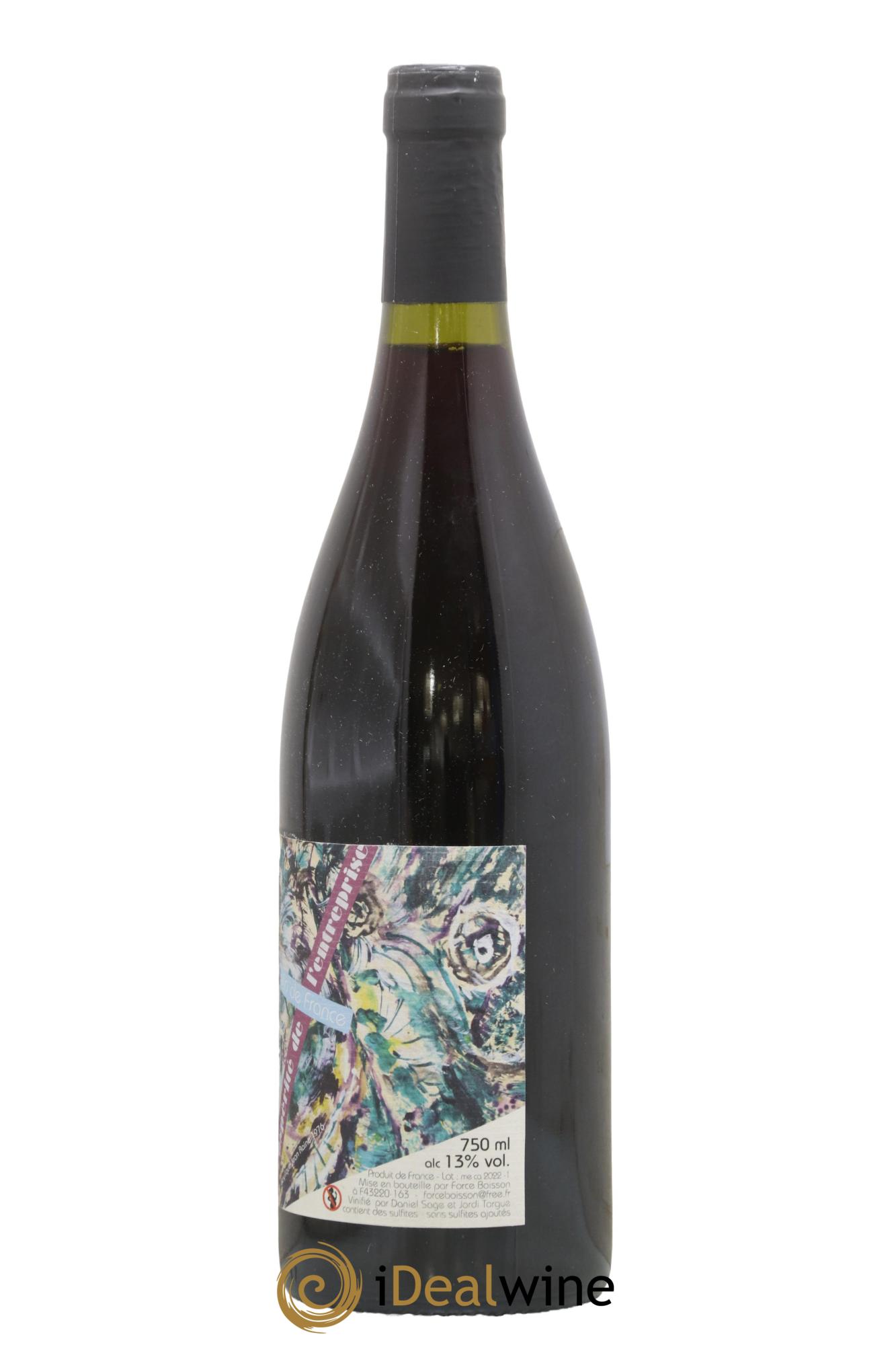 Vin de France Prospérité de l'entreprise Daniel Sage 2021 - Lot de 1 bouteille - 1