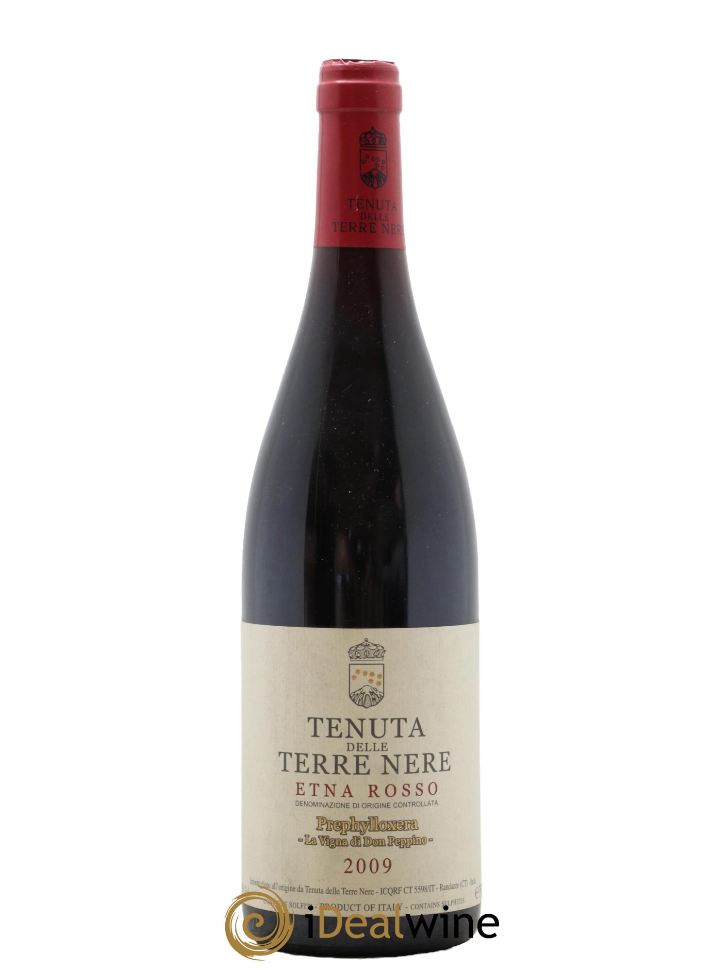 Etna Rosso DOC Prephylloxera La Vigna di Don Peppino Tenuta delle Terre Nere 2009 - Lot de 1 bouteille - 0