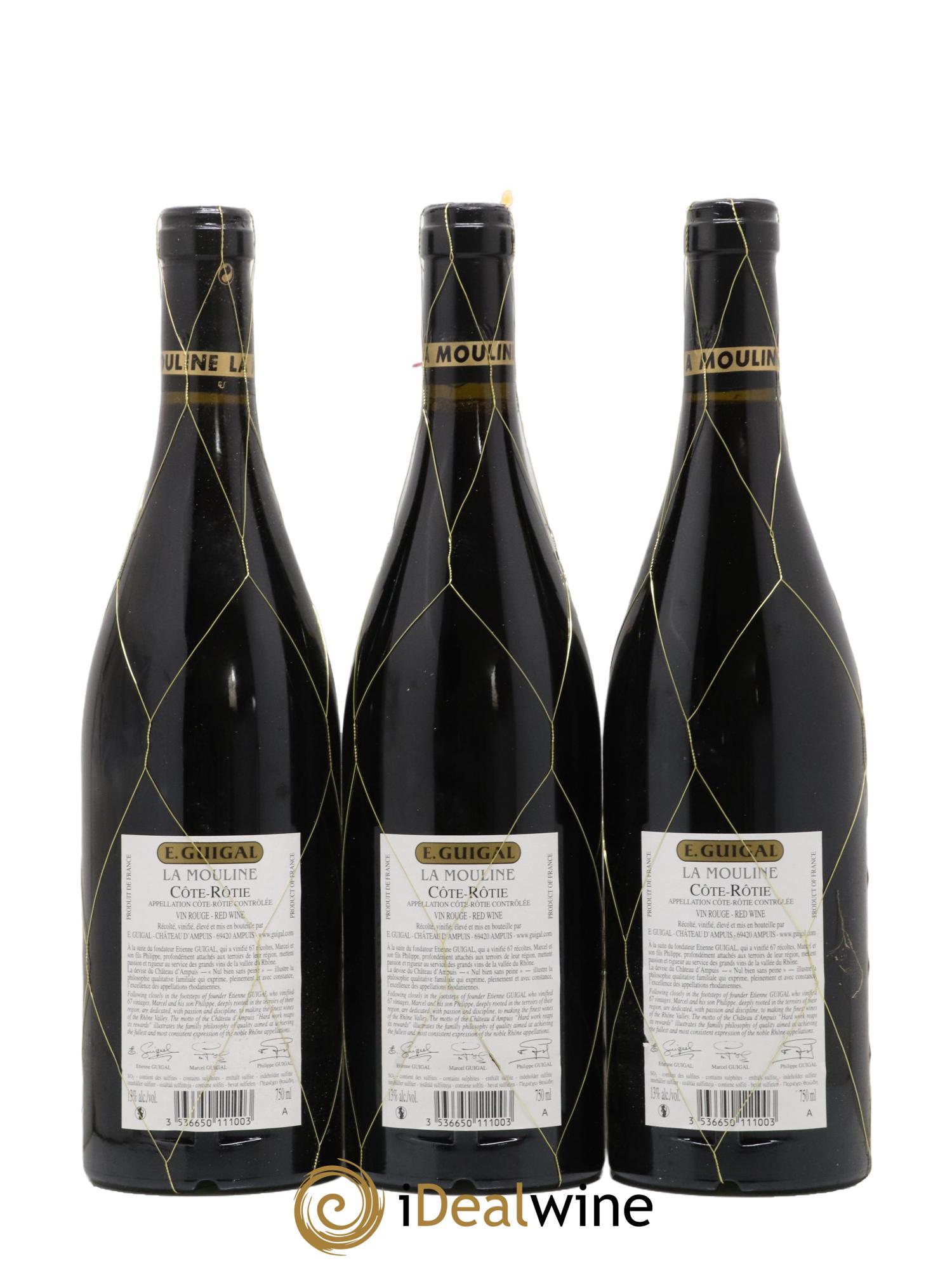 Côte-Rôtie La Mouline Guigal 2011 - Posten von 6 Flaschen - 4