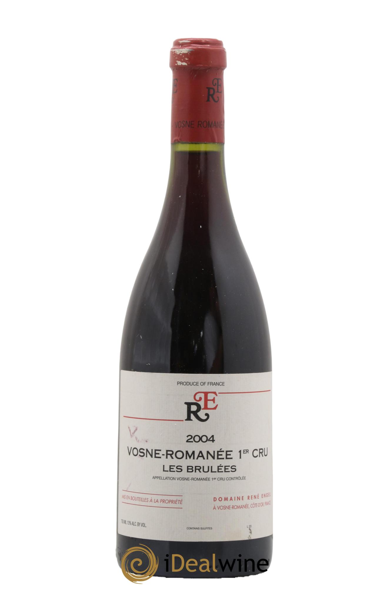 Vosne-Romanée 1er Cru Les Brûlées Domaine René Engel - Domaine Eugénie 2004 - Lotto di 1 bottiglia - 0