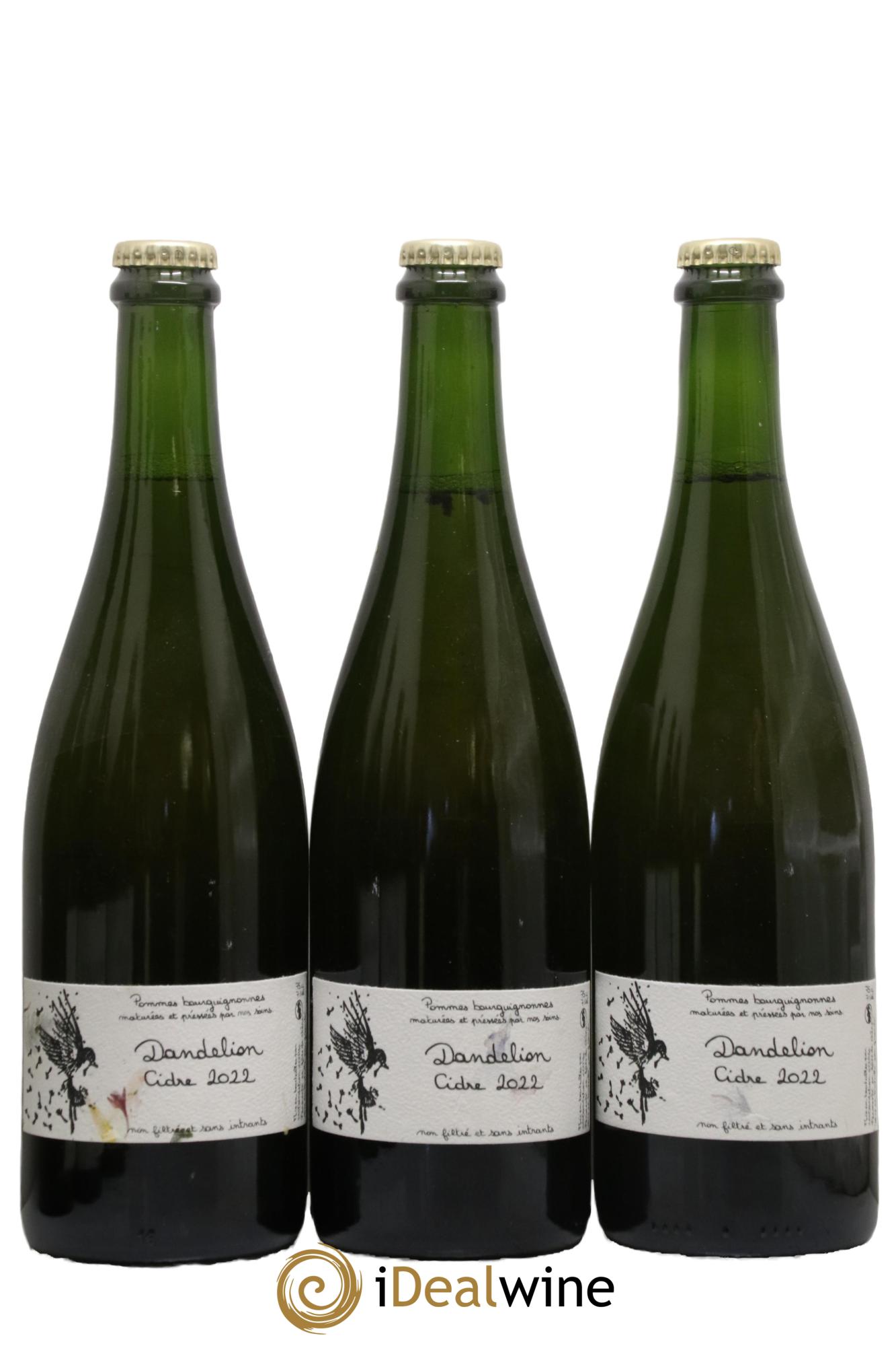 Cidre Dandelion 2022 - Lot de 3 bouteilles - 0
