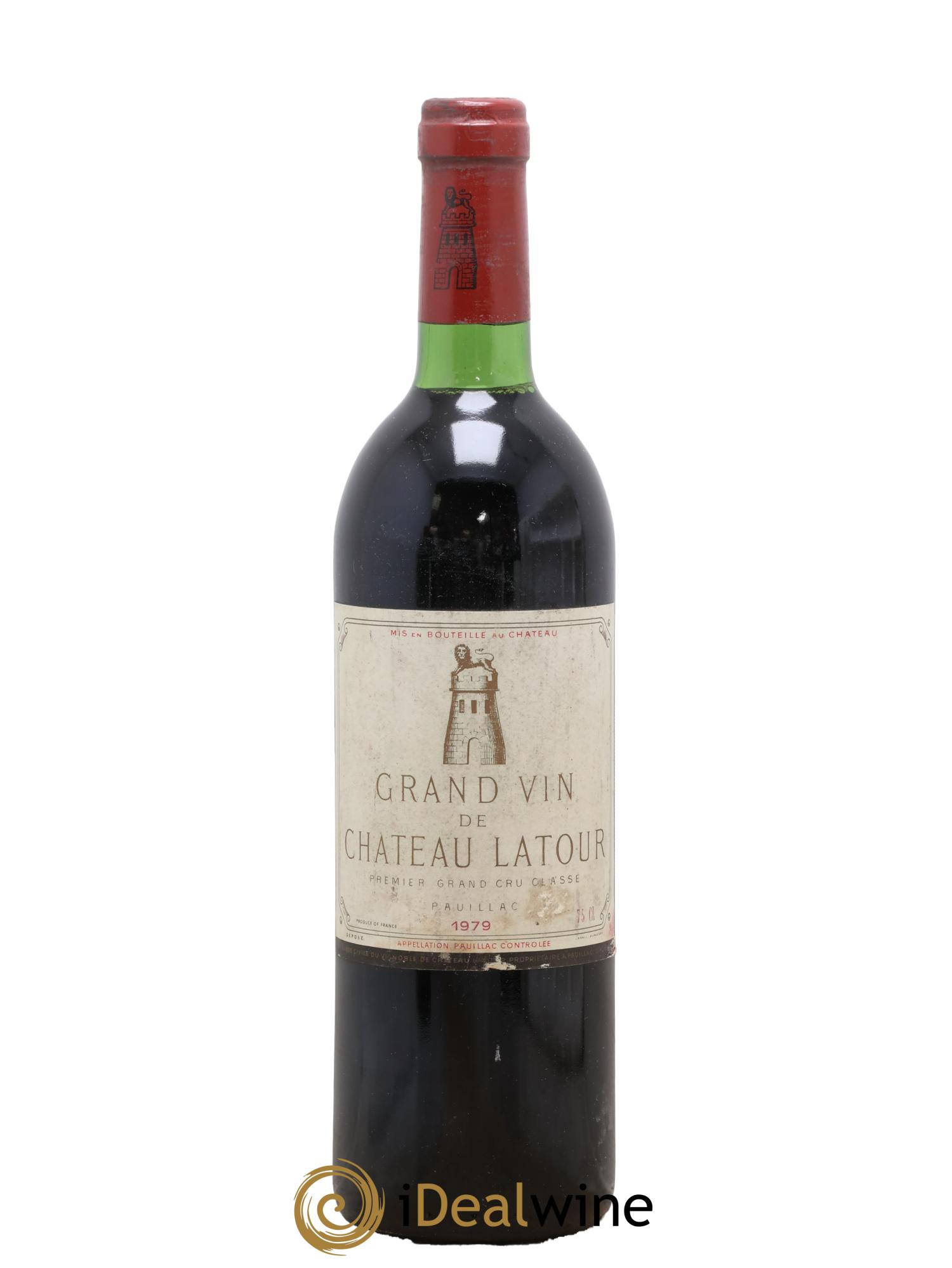Château Latour 1er Grand Cru Classé 1979 - Posten von 1 Flasche - 0