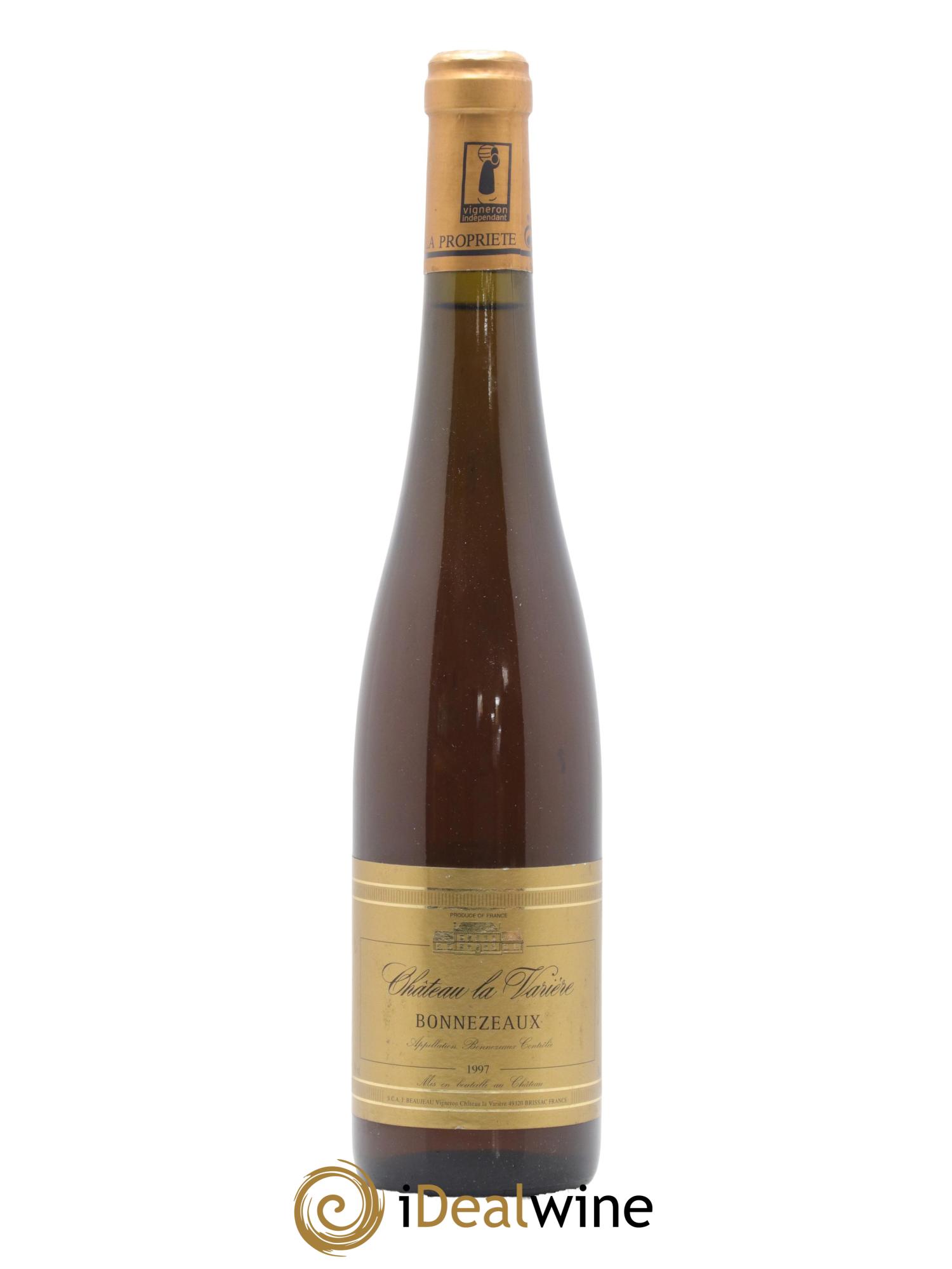 Bonnezeaux Château La Varière 1997 - Lot de 1 format 50cl - 0