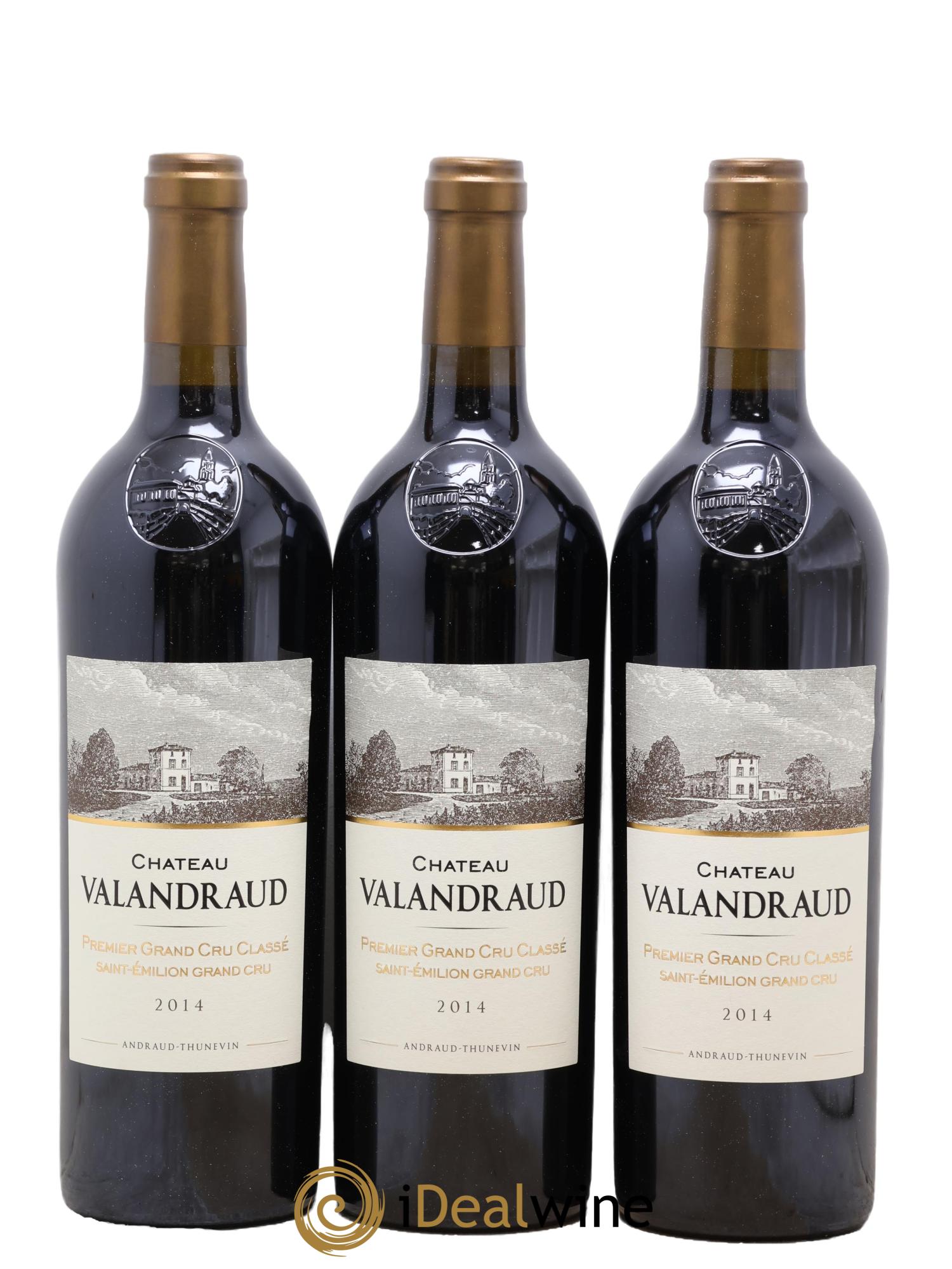 Château de Valandraud 1er Grand Cru Classé B depuis 2012 2014 - Posten von 6 Flaschen - 2