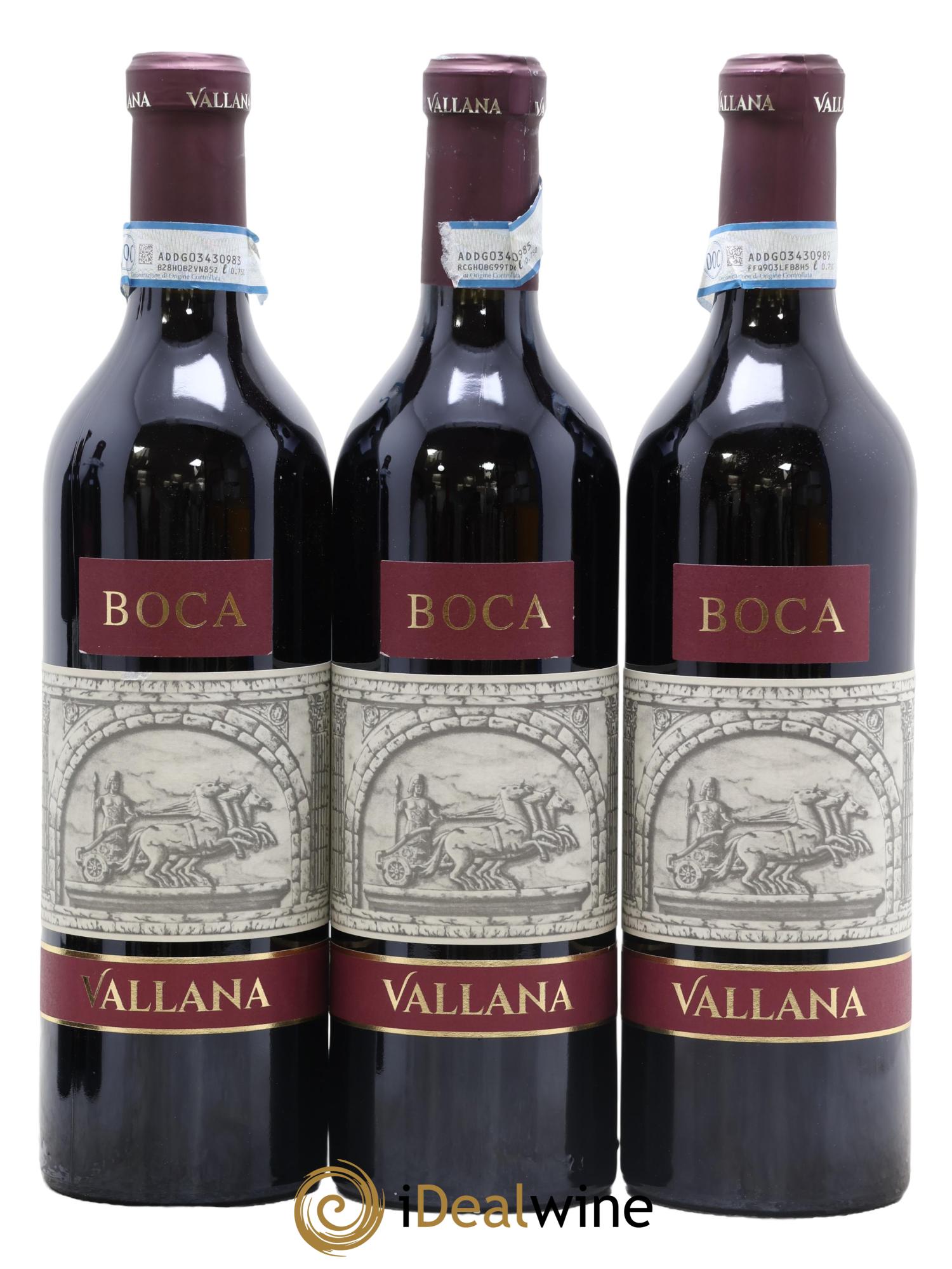 Piémont Vallana Boca 2019 - Lot de 3 bouteilles - 0