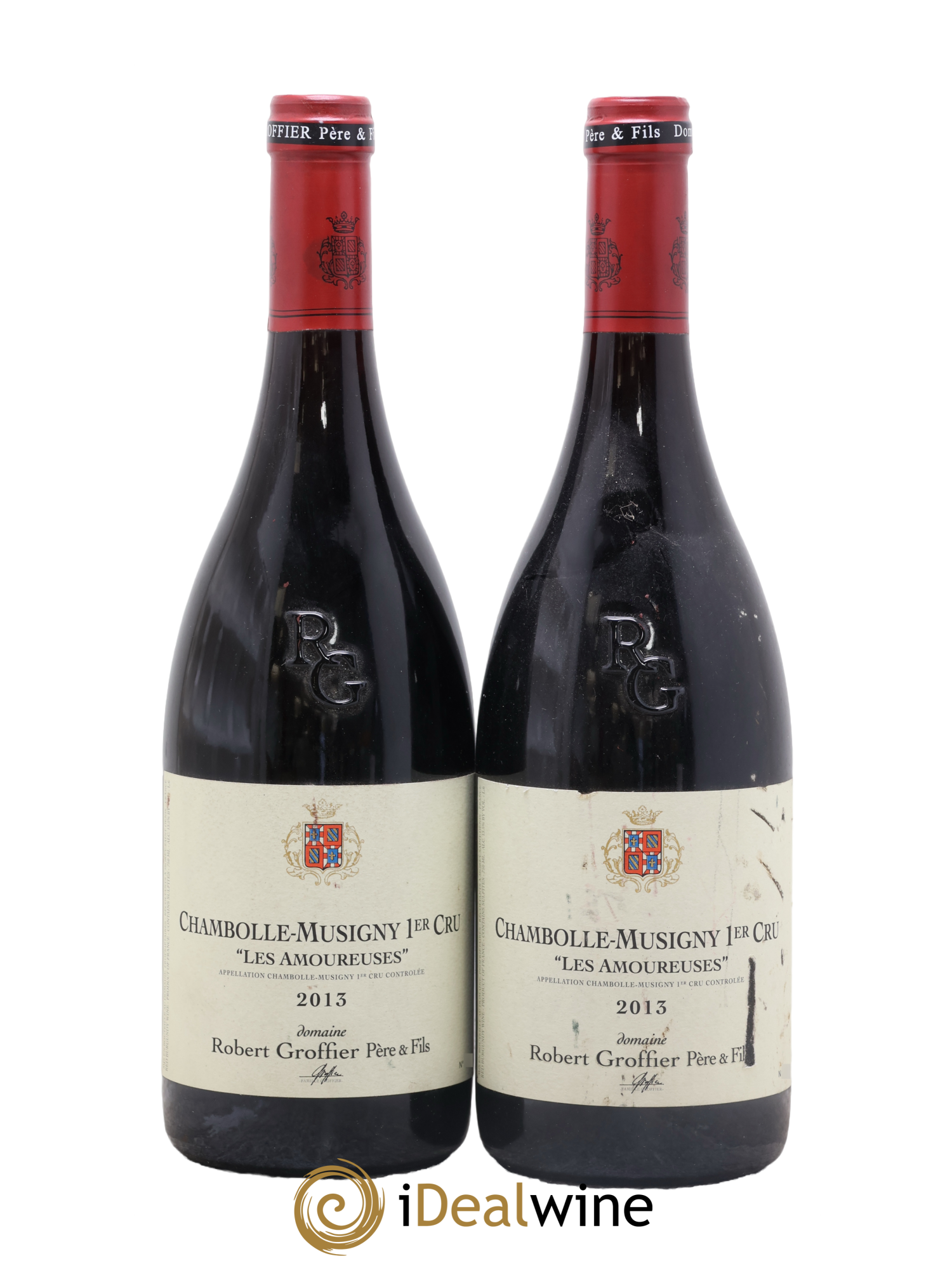 Chambolle-Musigny 1er Cru Les Amoureuses Robert Groffier Père & Fils (Domaine) 2013 - Lot de 2 bouteilles - 0